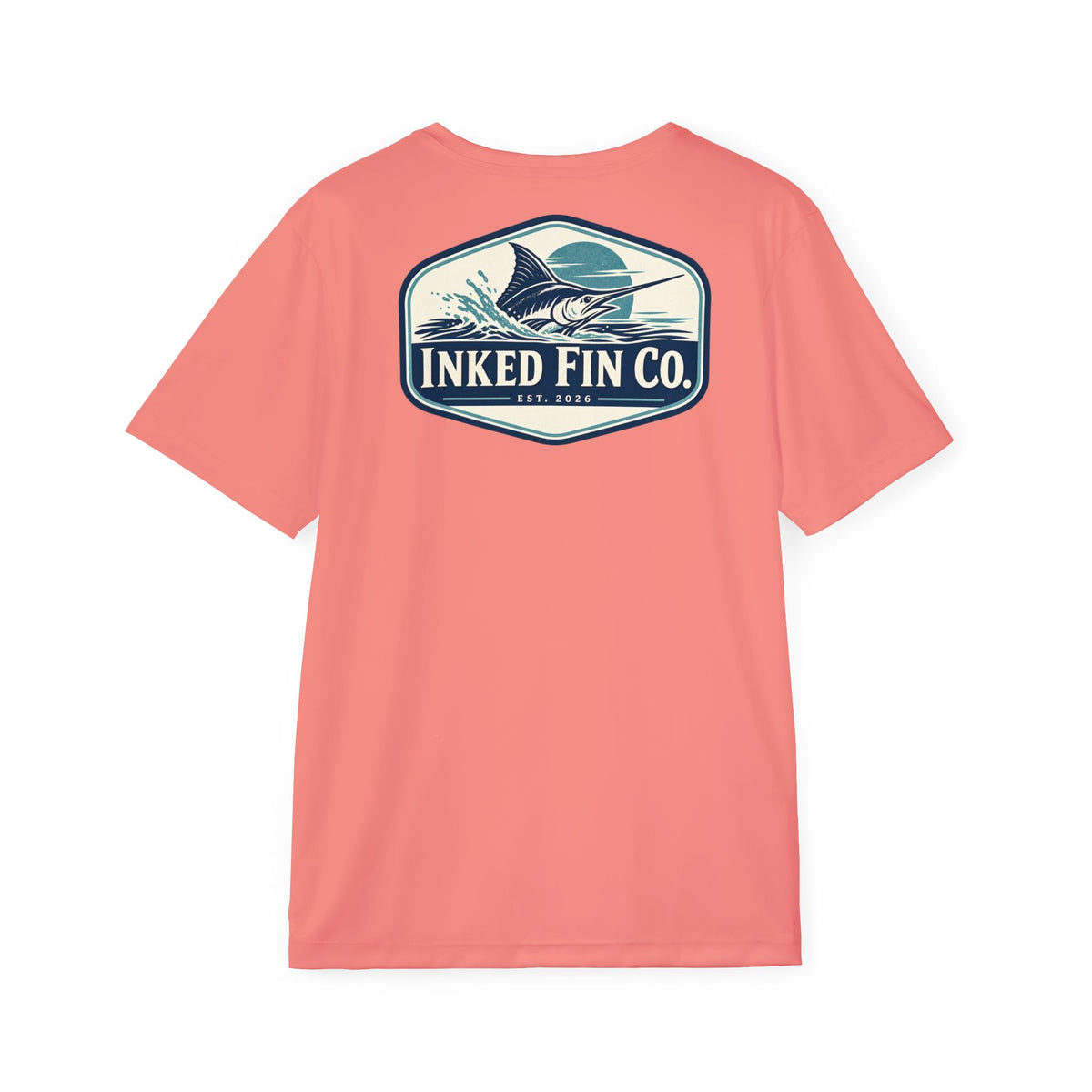 Vintage Sailfish Badge Performance T-Shirt
