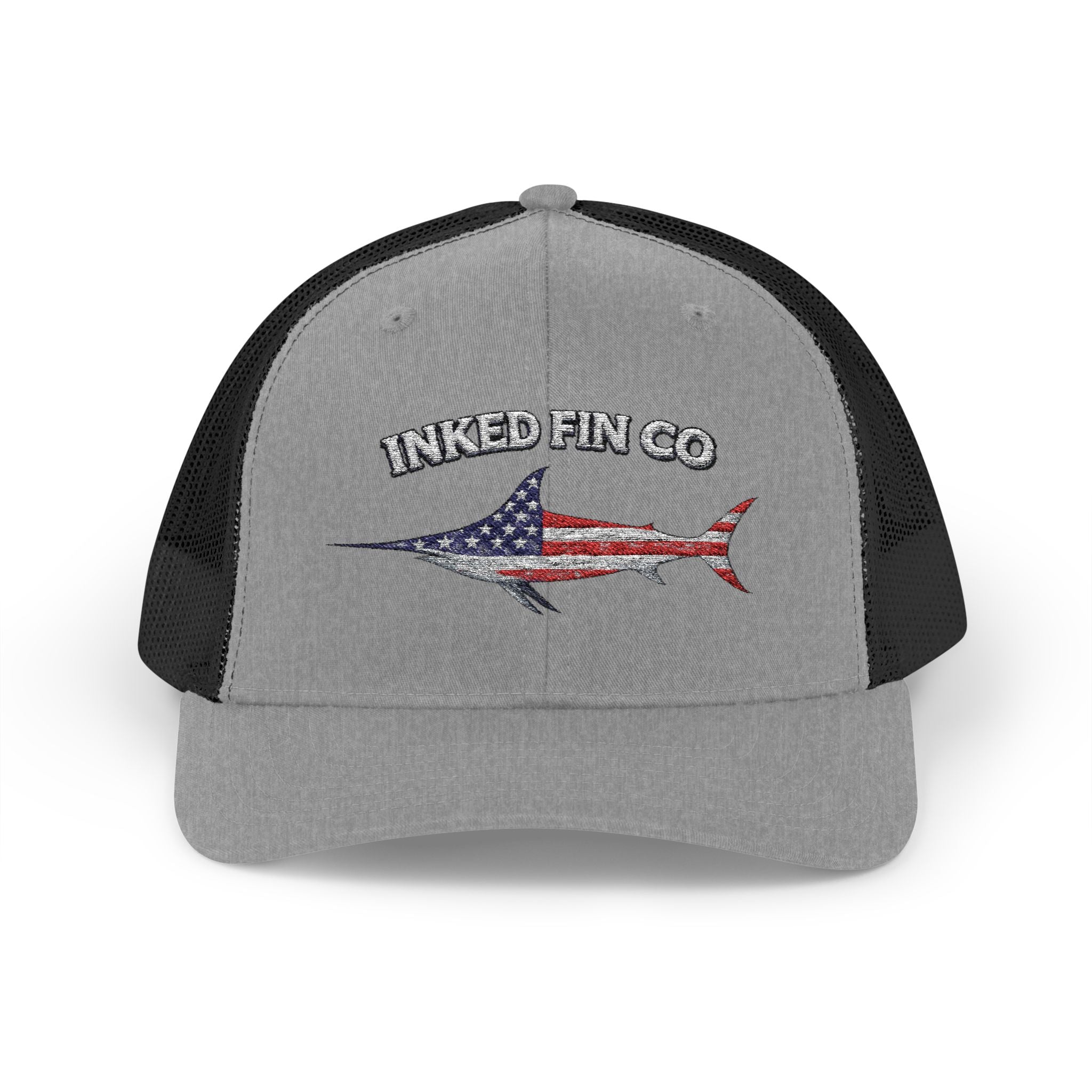Patriotic Swordfish – Inked Fin Co. Heritage Series (Embroidered)