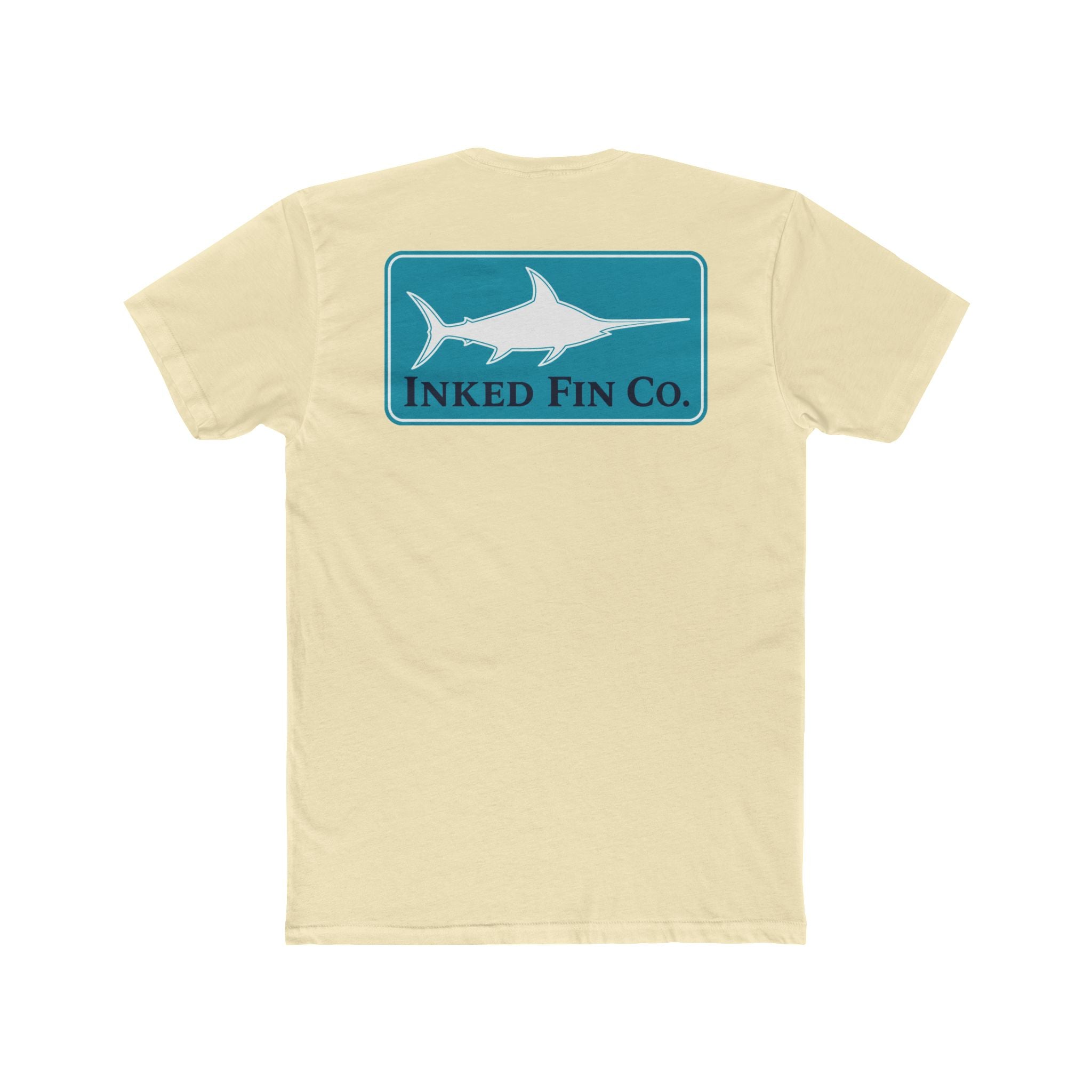 Swordfish Coastal Badge — Inked Fin Co. Graphic Crew Tee