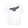 Coastal Tribal - Blue, Red, and Gray Short Sleeve