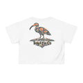 Storm Sentinel – Coastal Tribal Ibis Crop Top