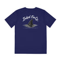 Shark Fin Tee — 'Into the Deep' Graphic Fishing Shirt
