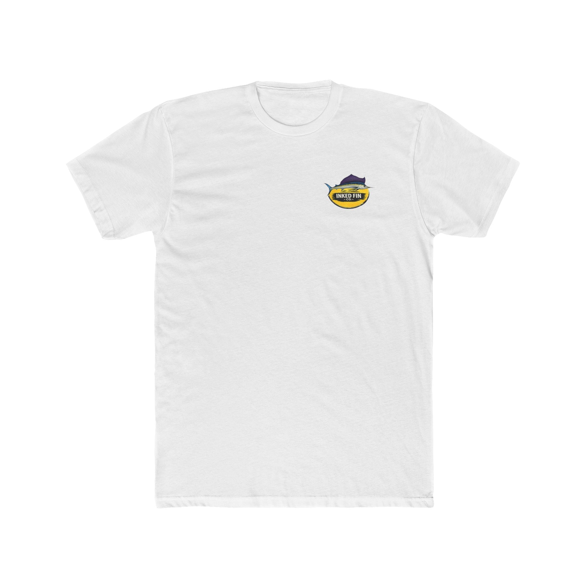 Depth Lines Mahi — Inked Fin Co. Graphic Crew Tee