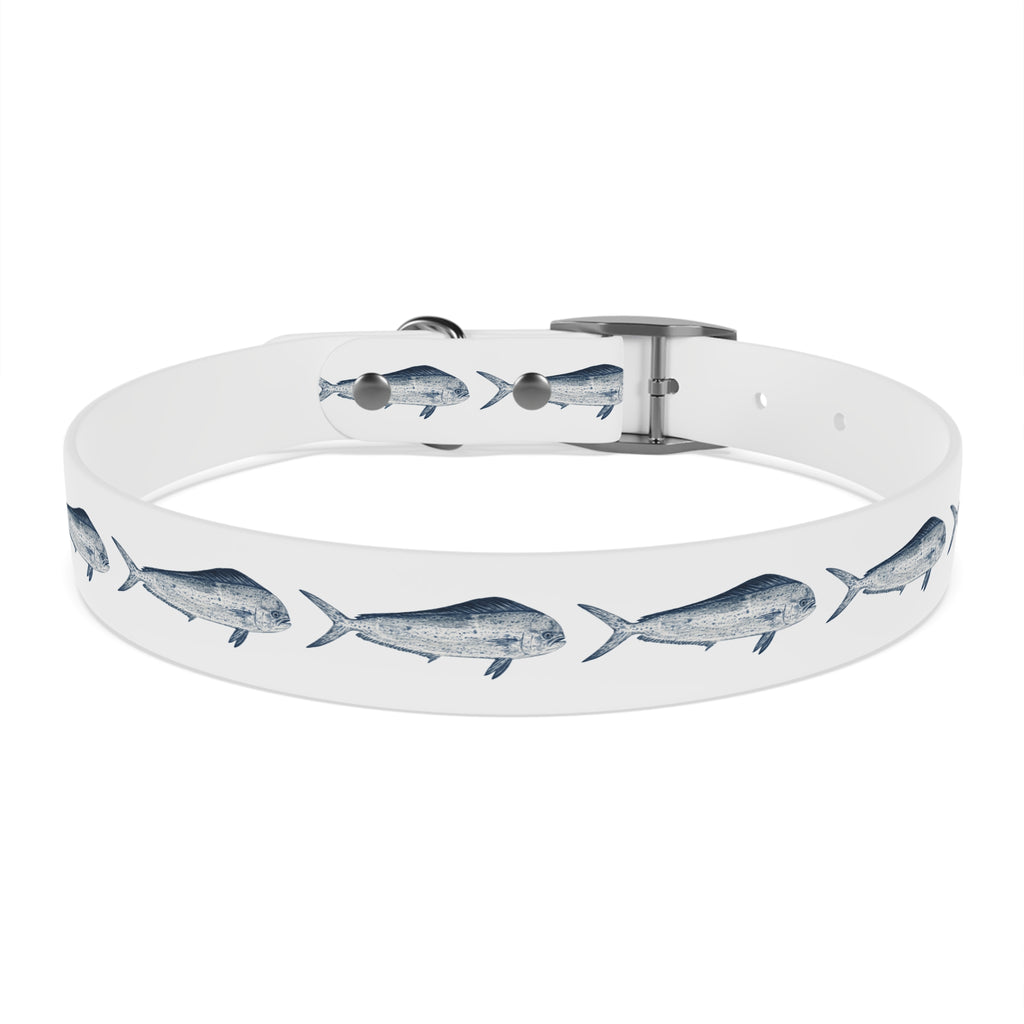 Mahi Gyotaku-Inspired Pet Collar