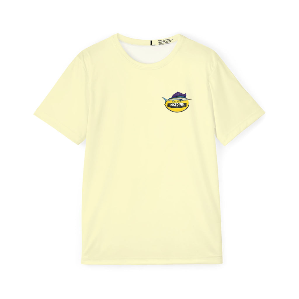 Coastal Red Mahi Badge Signature Performance T-Shirt