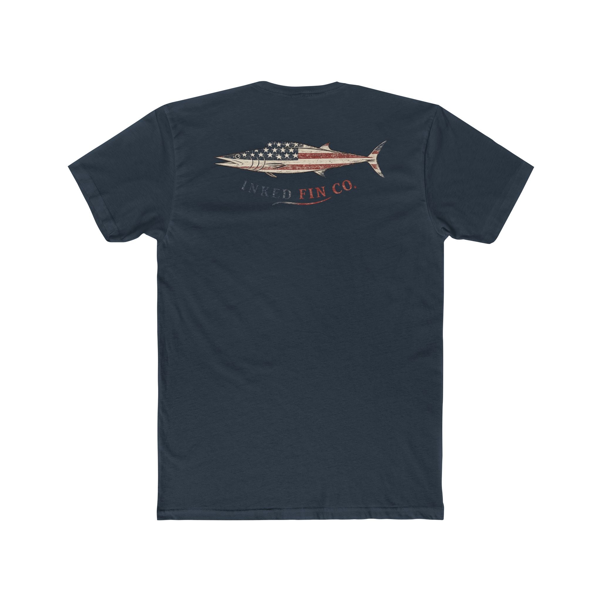 Wahoo Freedom — Inked Fin Co. Graphic Crew Tee