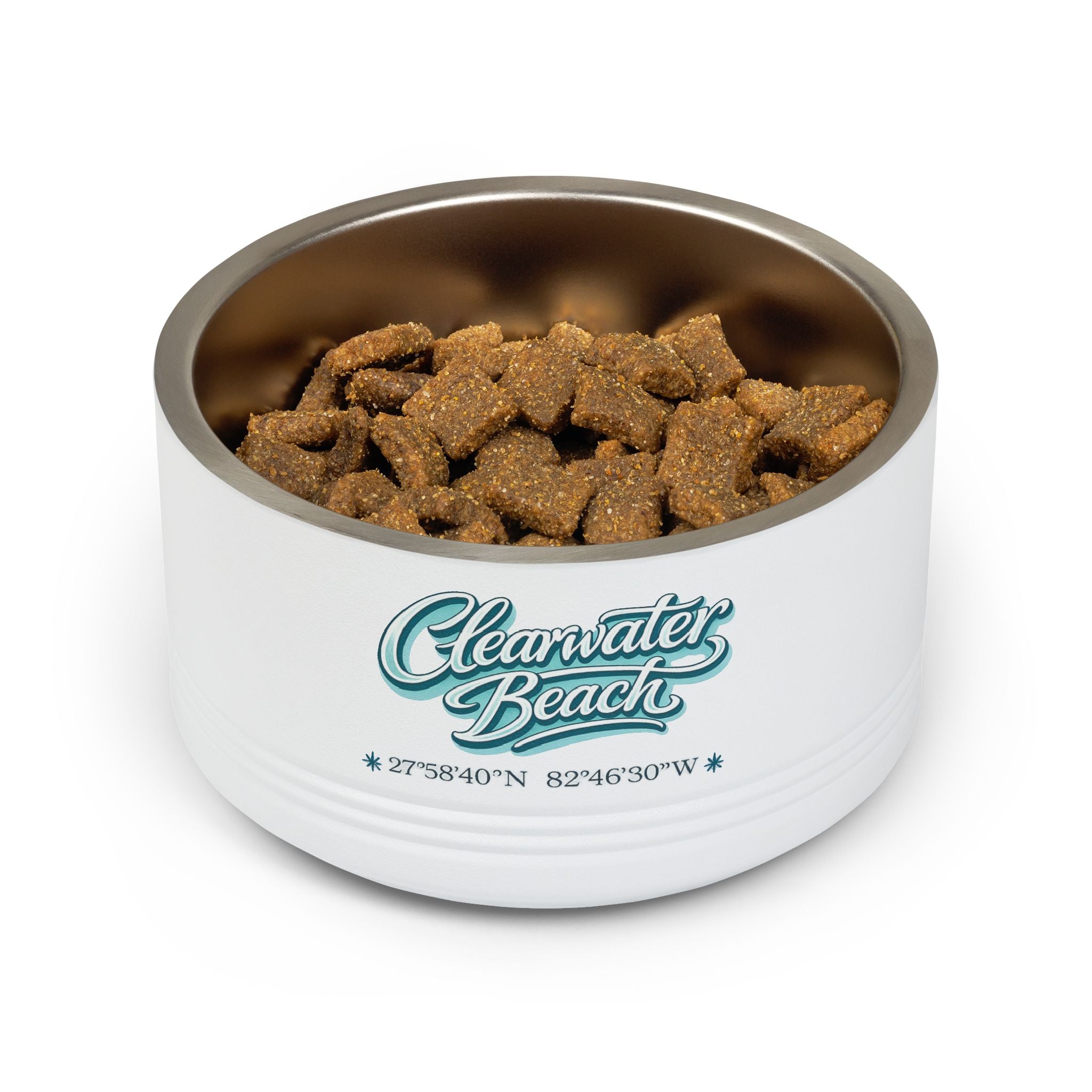 Clearwater Beach - Stainless 18oz Pet Bowl