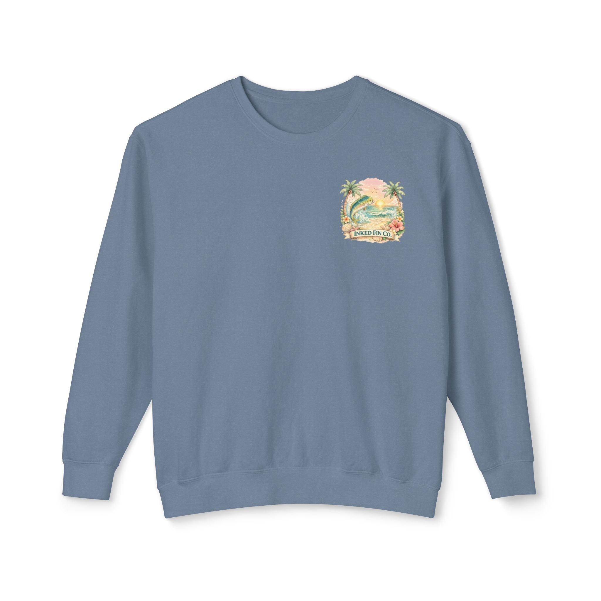 Tropical Mahi Sweatshirt — Sunset Palm Beach Crewneck