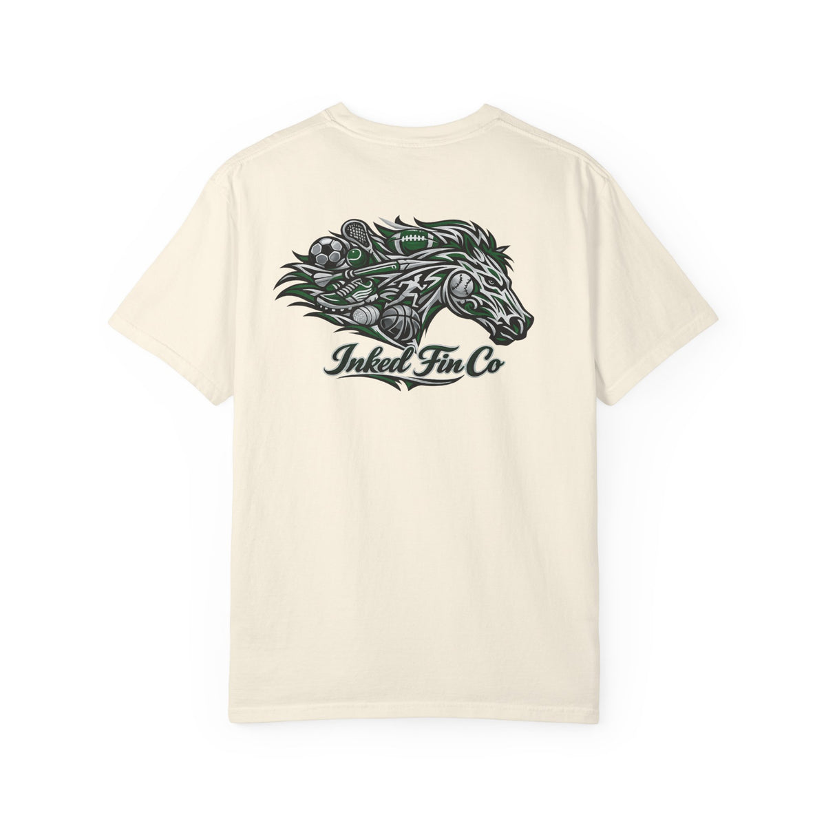 Coastal Tribal – Emerald Mustang Short Sleeve