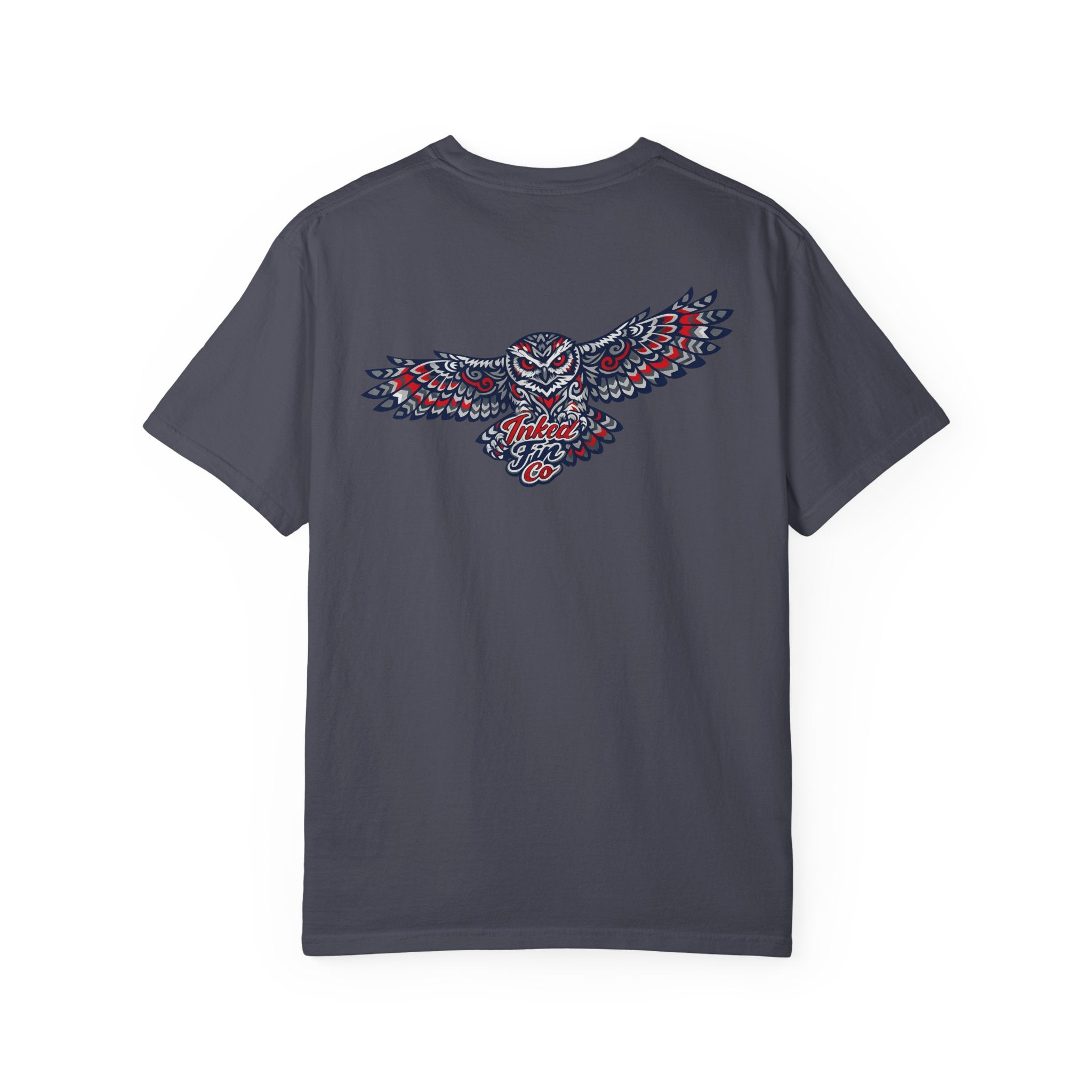 Coastal Tribal - Blue, Red, and Gray (Cotton)