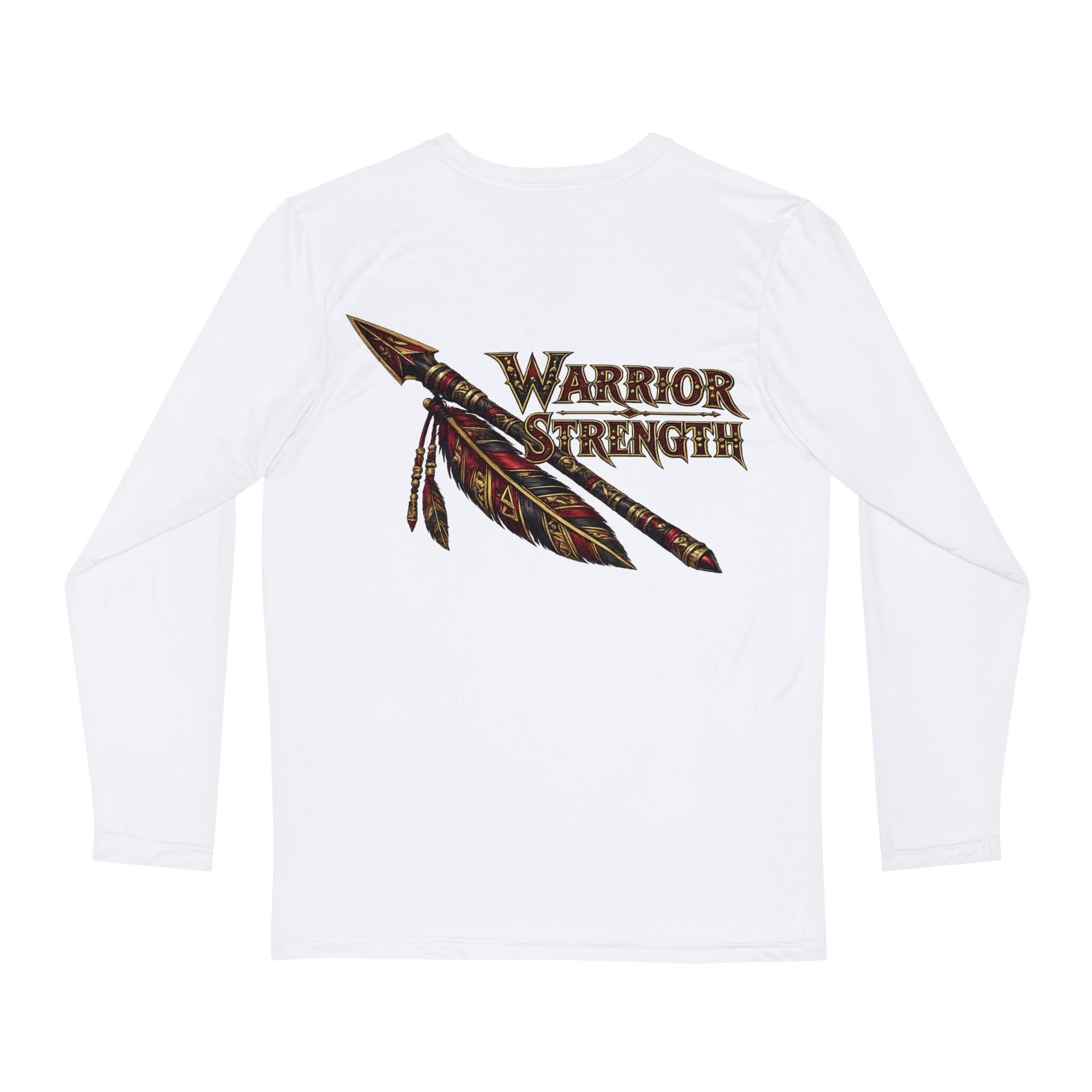 Coastal Tribal – Ember Feather Warrior Strength (White)