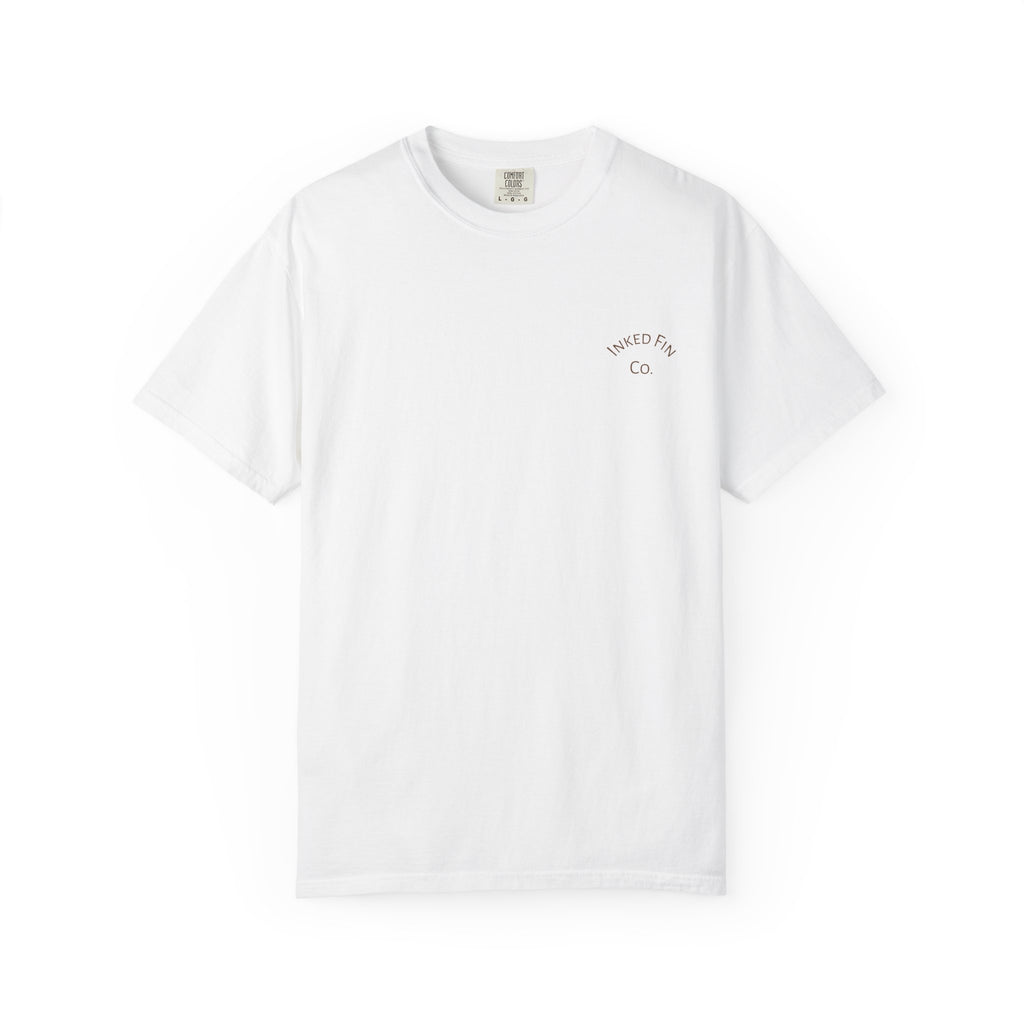 Pastel Tides & Tight Lines Graphic "Inked Fin Co." | Beach Vacation Tee