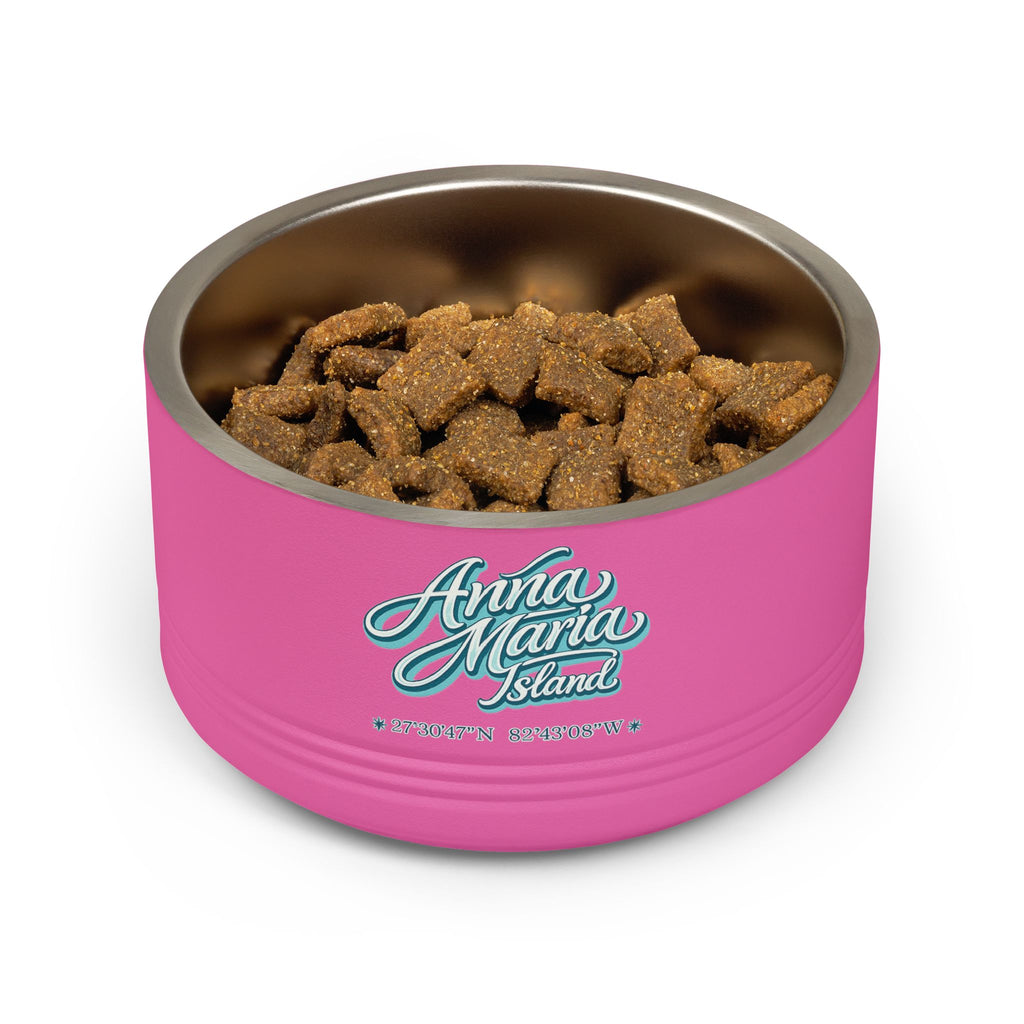 Anna Maria Island - Stainless 18oz Pet Bowl