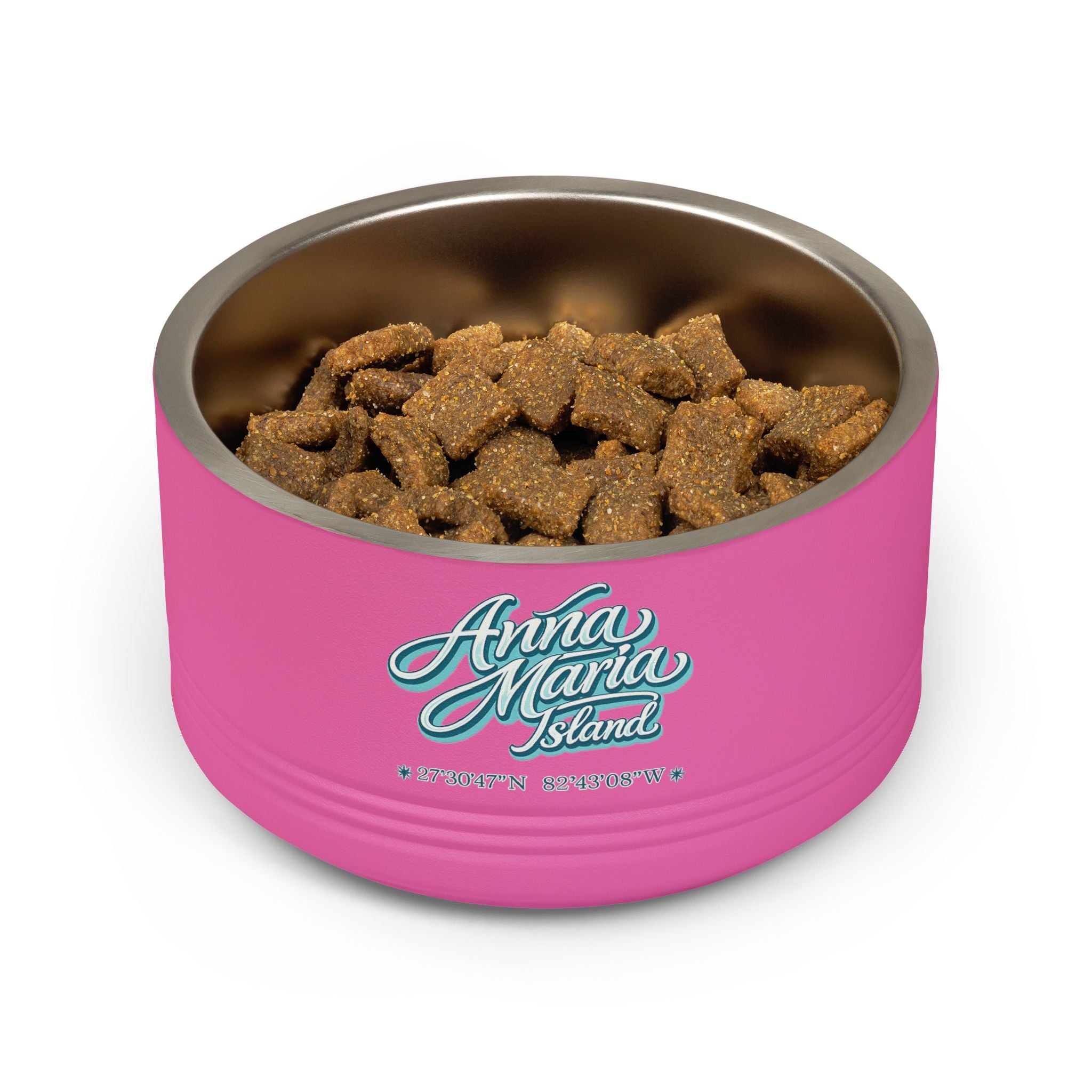 Anna Maria Island - Stainless 18oz Pet Bowl