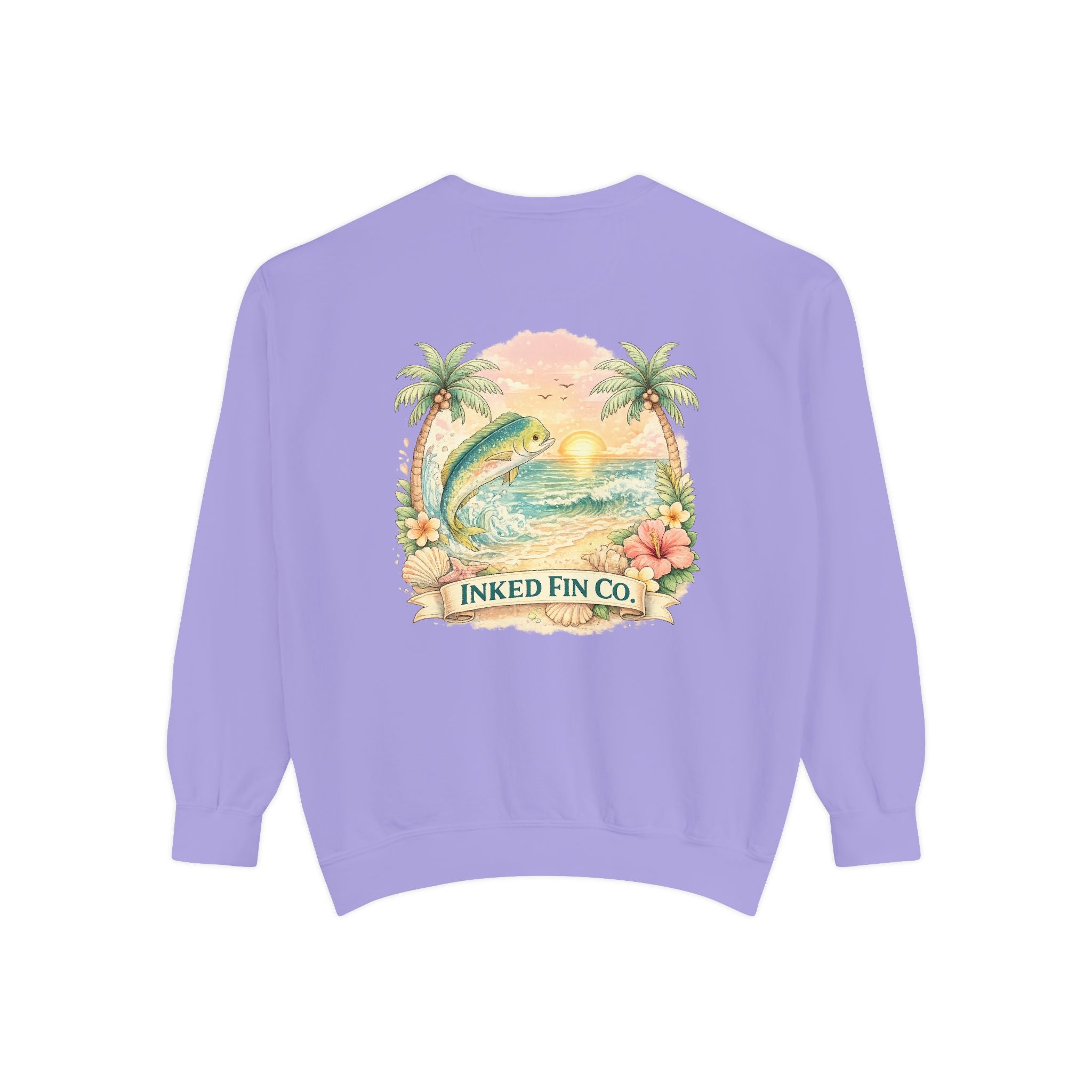 Tropical Mahi Sweatshirt — Sunset Palm Beach Crewneck