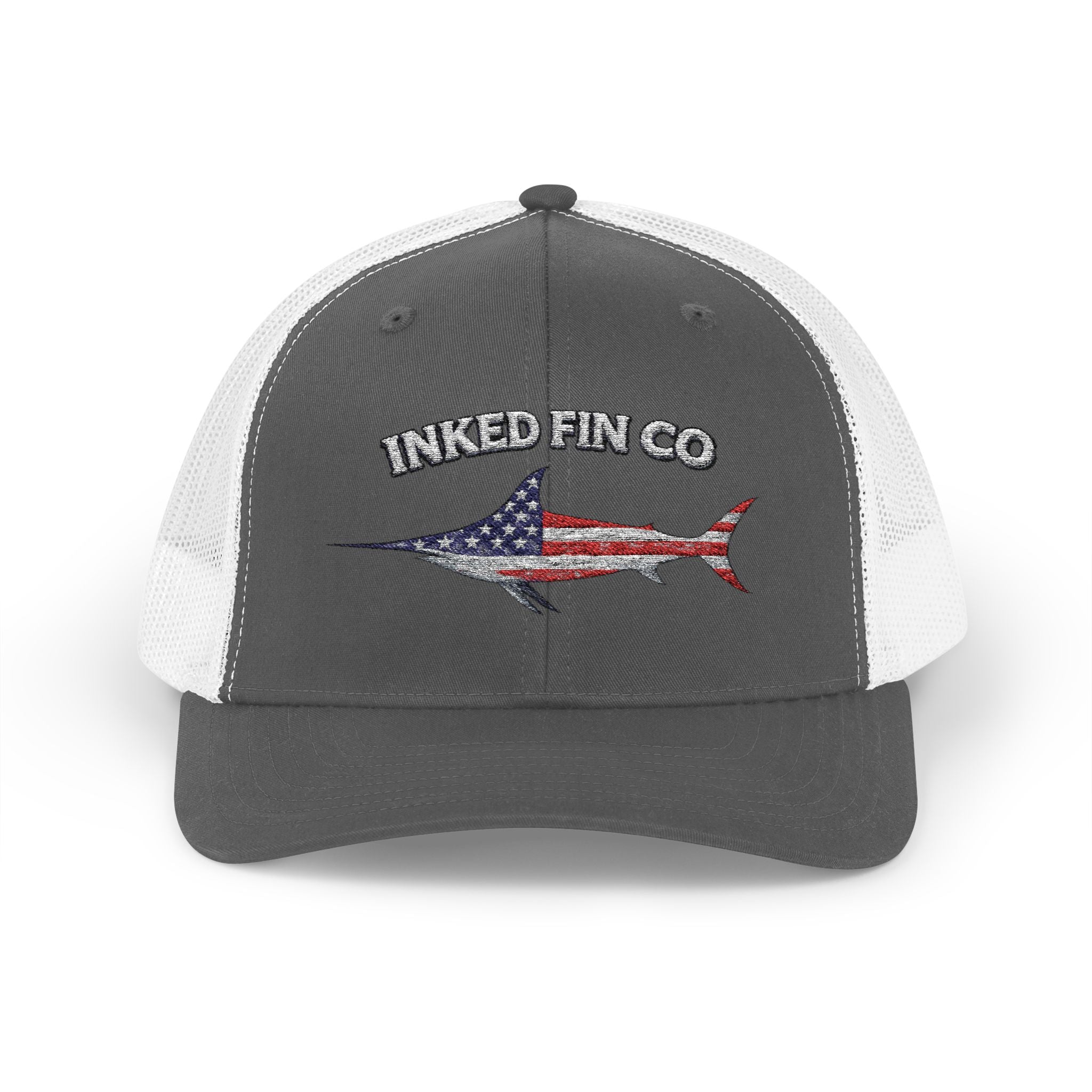Patriotic Swordfish – Inked Fin Co. Heritage Series (Embroidered)