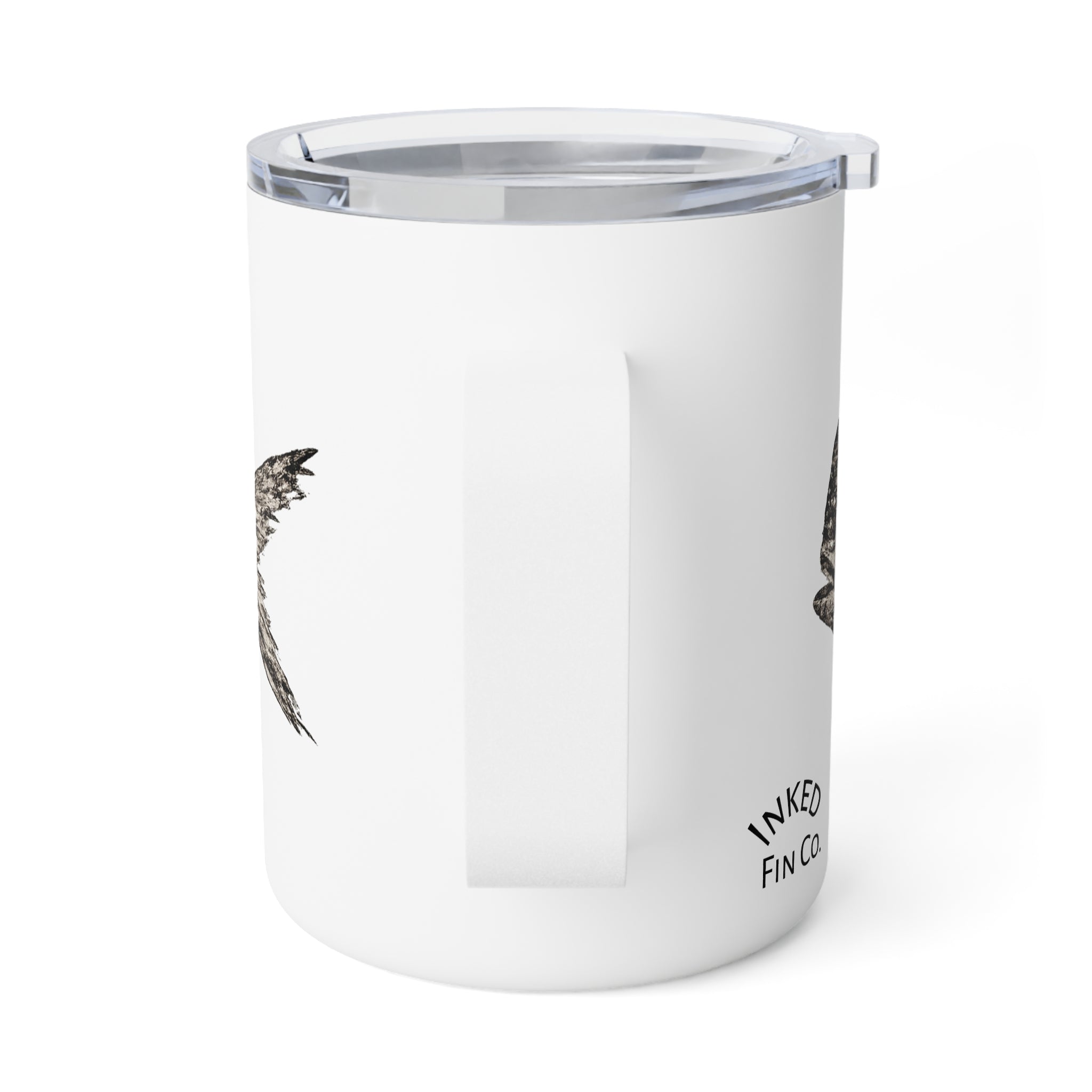 Mahi Gyotaku-Inspired 10oz Insulated Coffee Mug