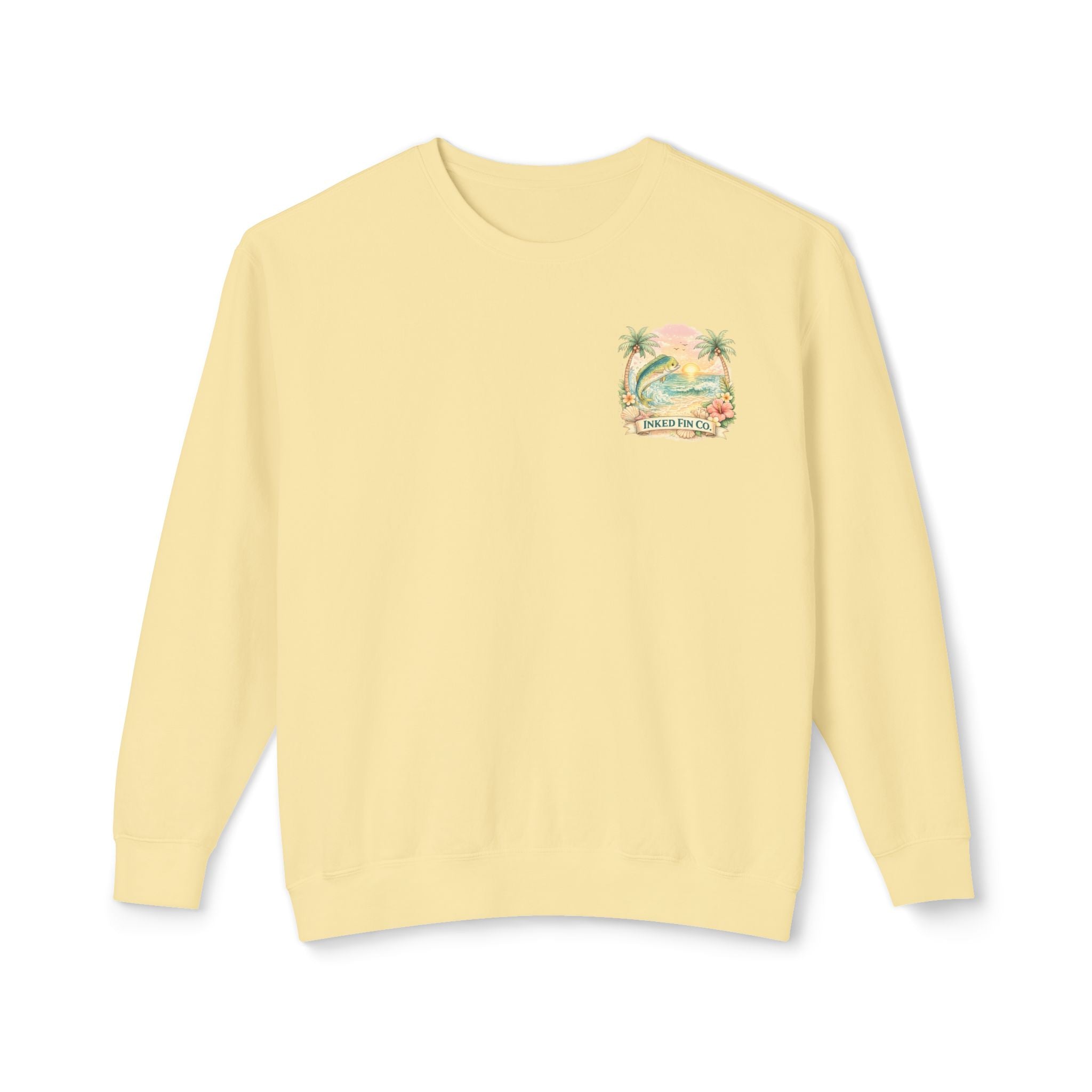 Tropical Mahi Sweatshirt — Sunset Palm Beach Crewneck