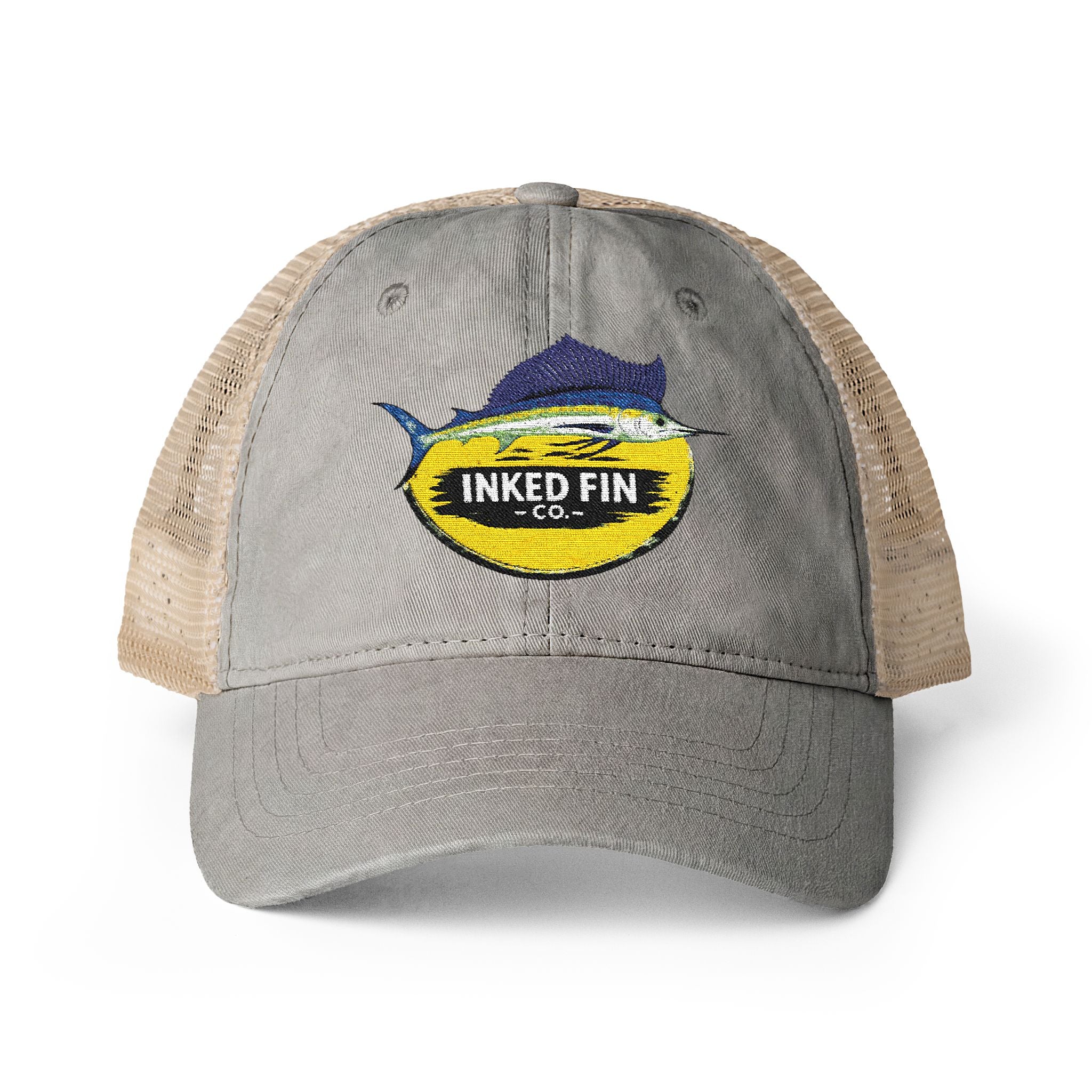Women's Washed Mesh-Back Cap