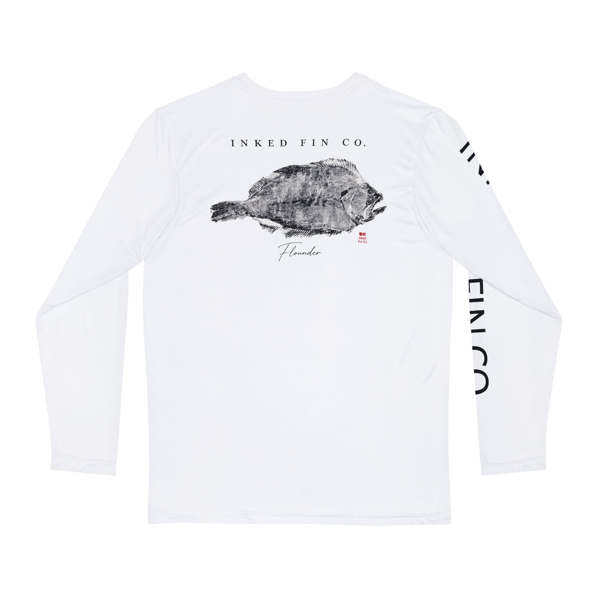 Flounder - Original Gyotaku Impression
