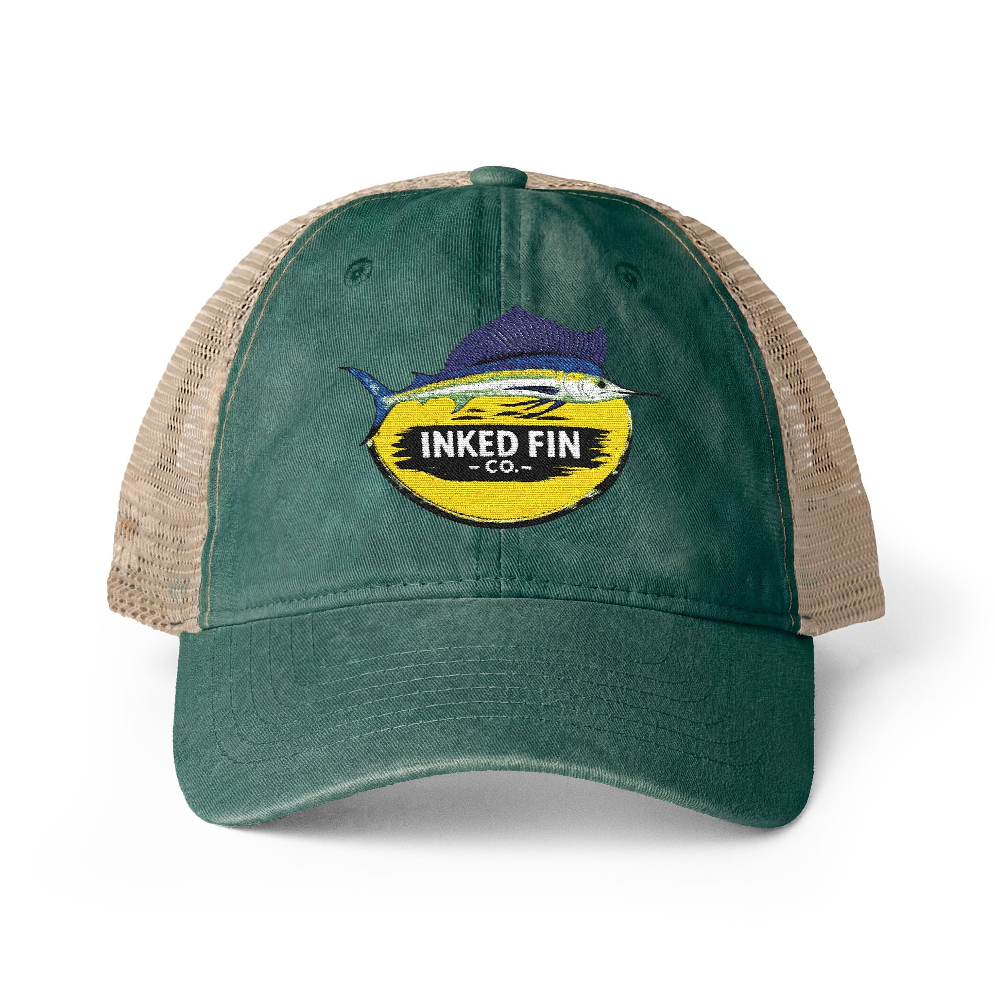Women's Washed Mesh-Back Cap