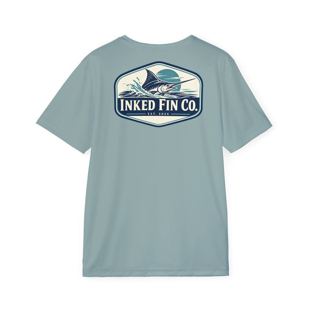 Vintage Sailfish Badge Performance T-Shirt