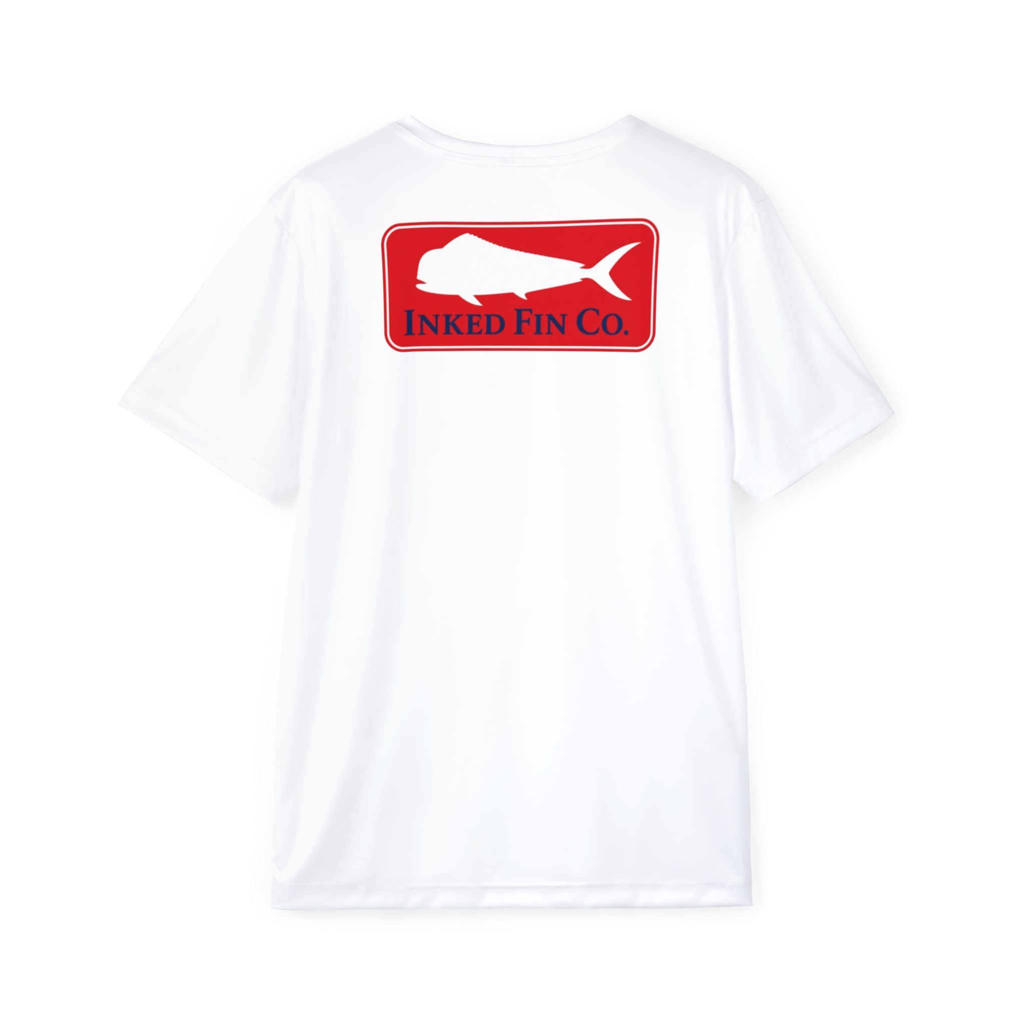 Coastal Red Mahi Badge Signature Performance T-Shirt
