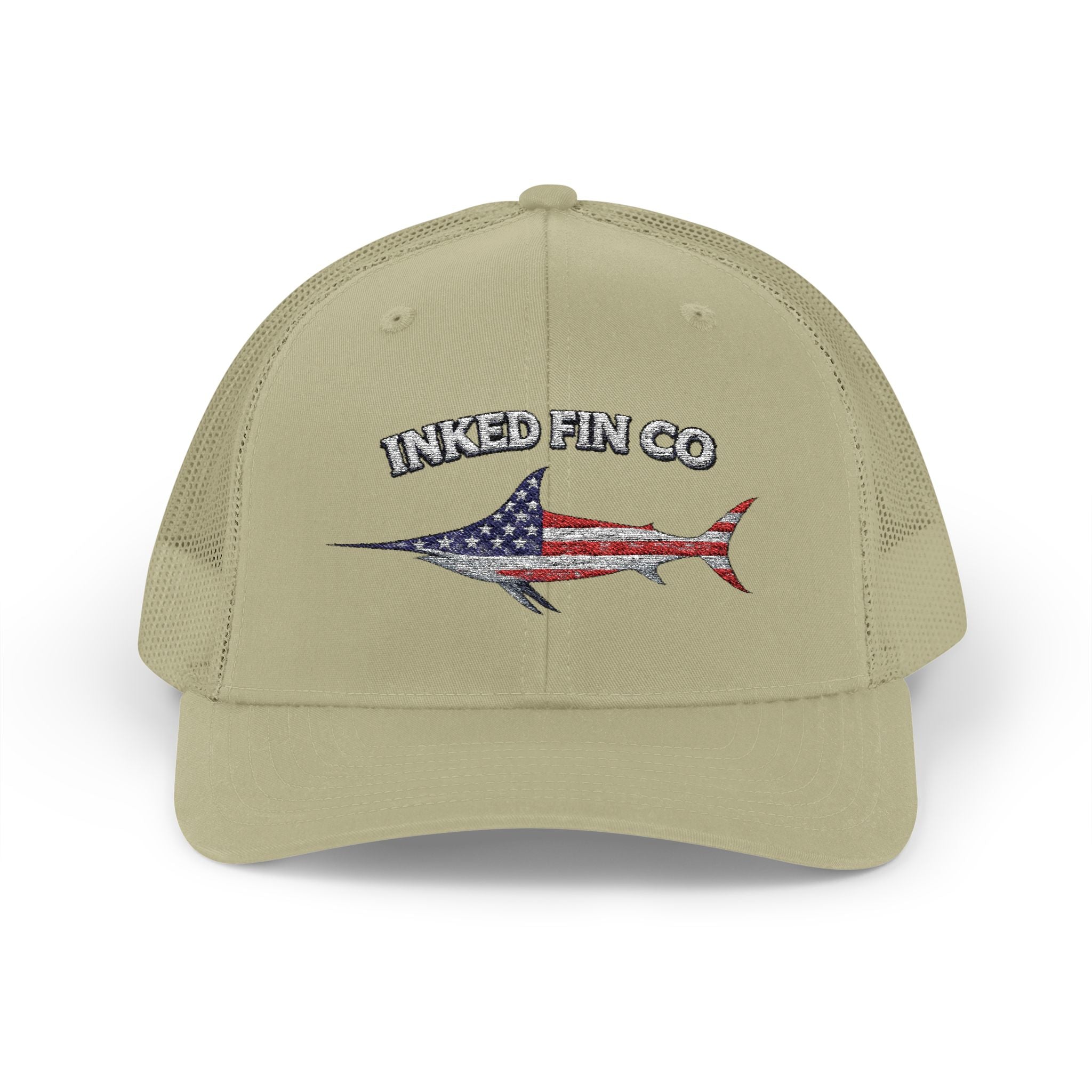 Patriotic Swordfish – Inked Fin Co. Heritage Series (Embroidered)