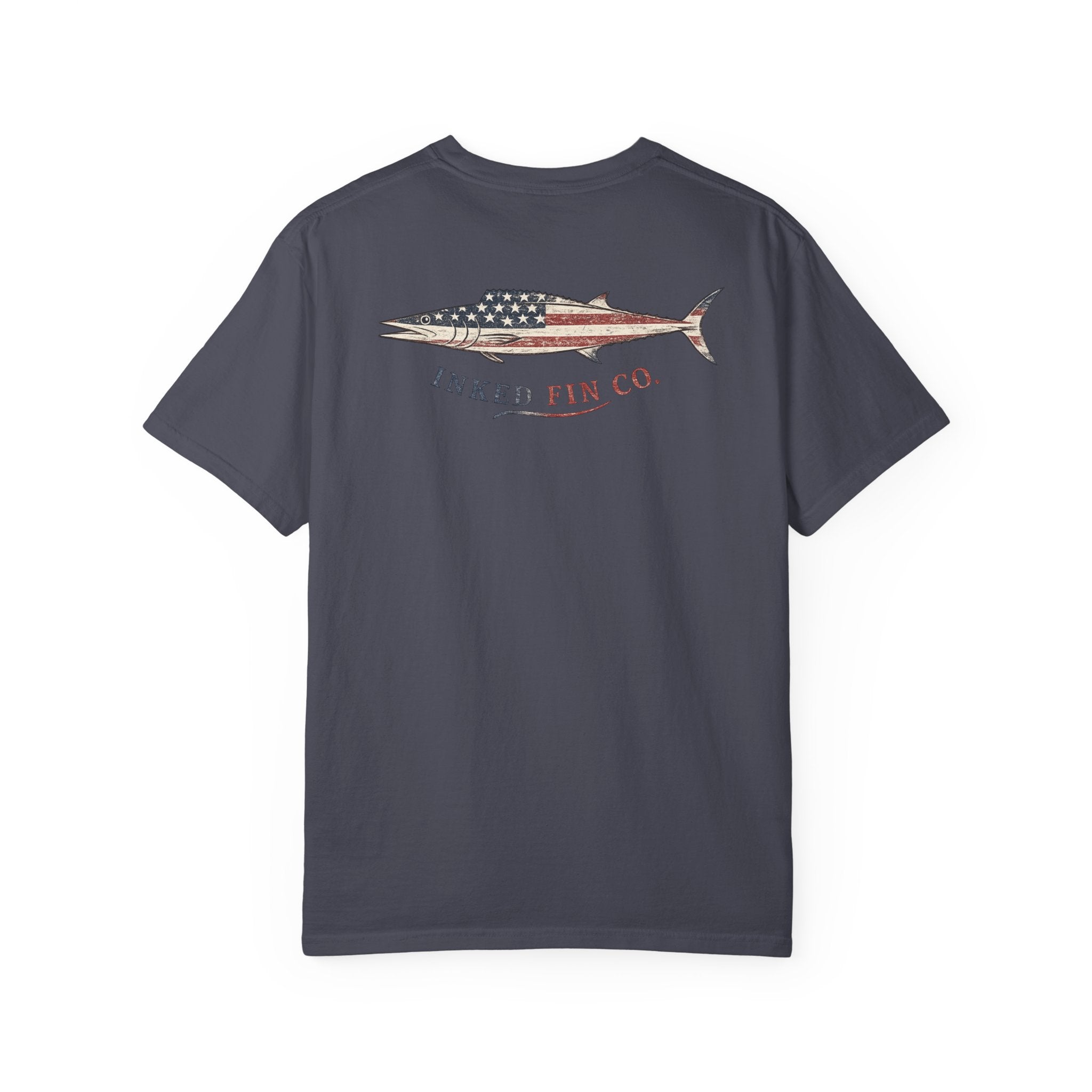 Wahoo Freedom — Inked Fin Co. Graphic Crew Tee