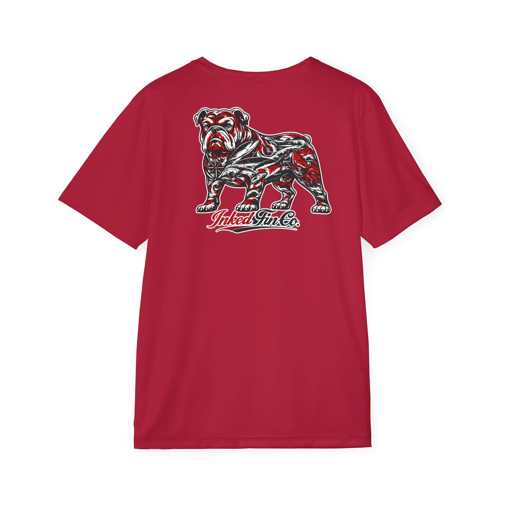 Coastal Tribal - Red & Black Short Sleeve (Red)
