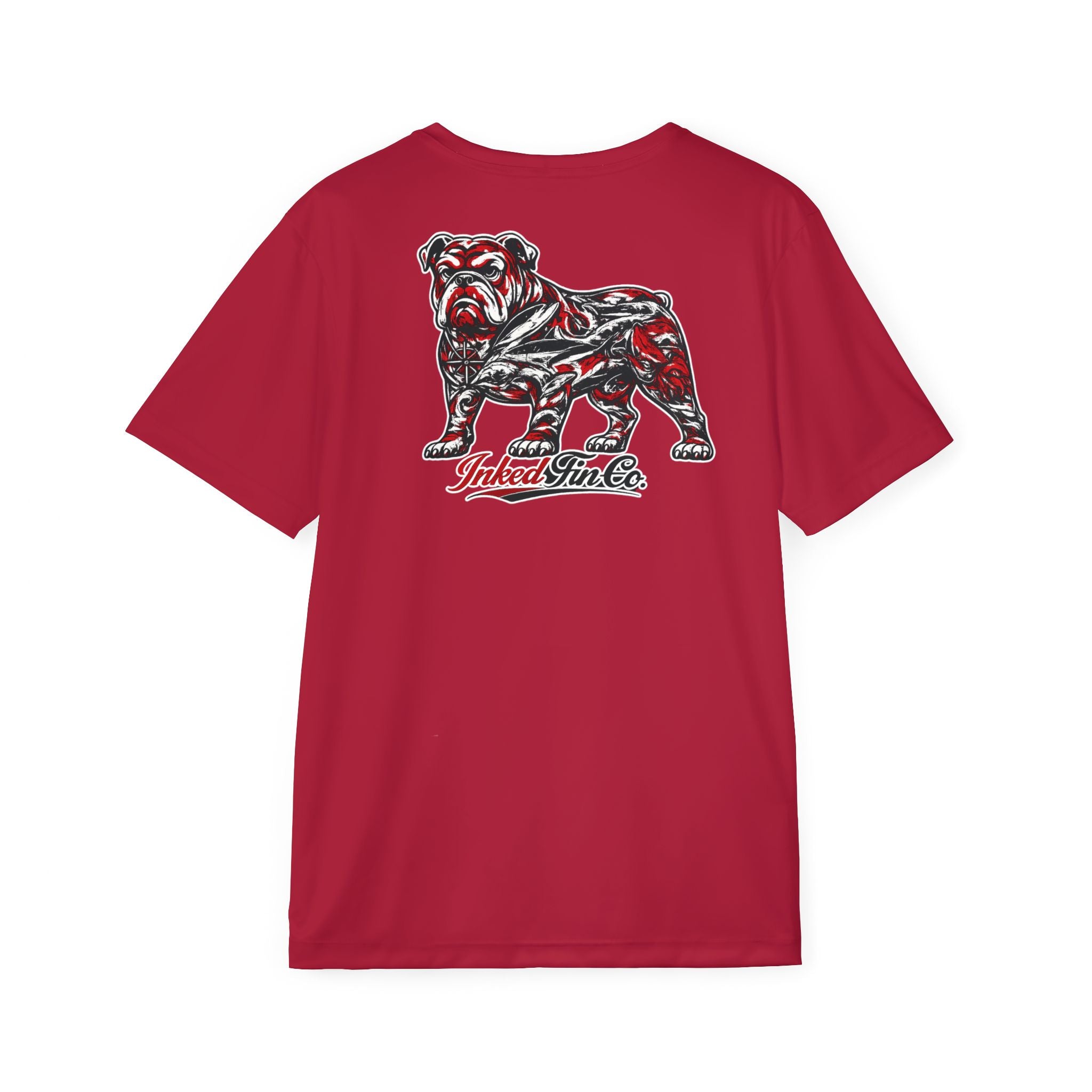 Coastal Tribal - Red & Black Short Sleeve (Red)