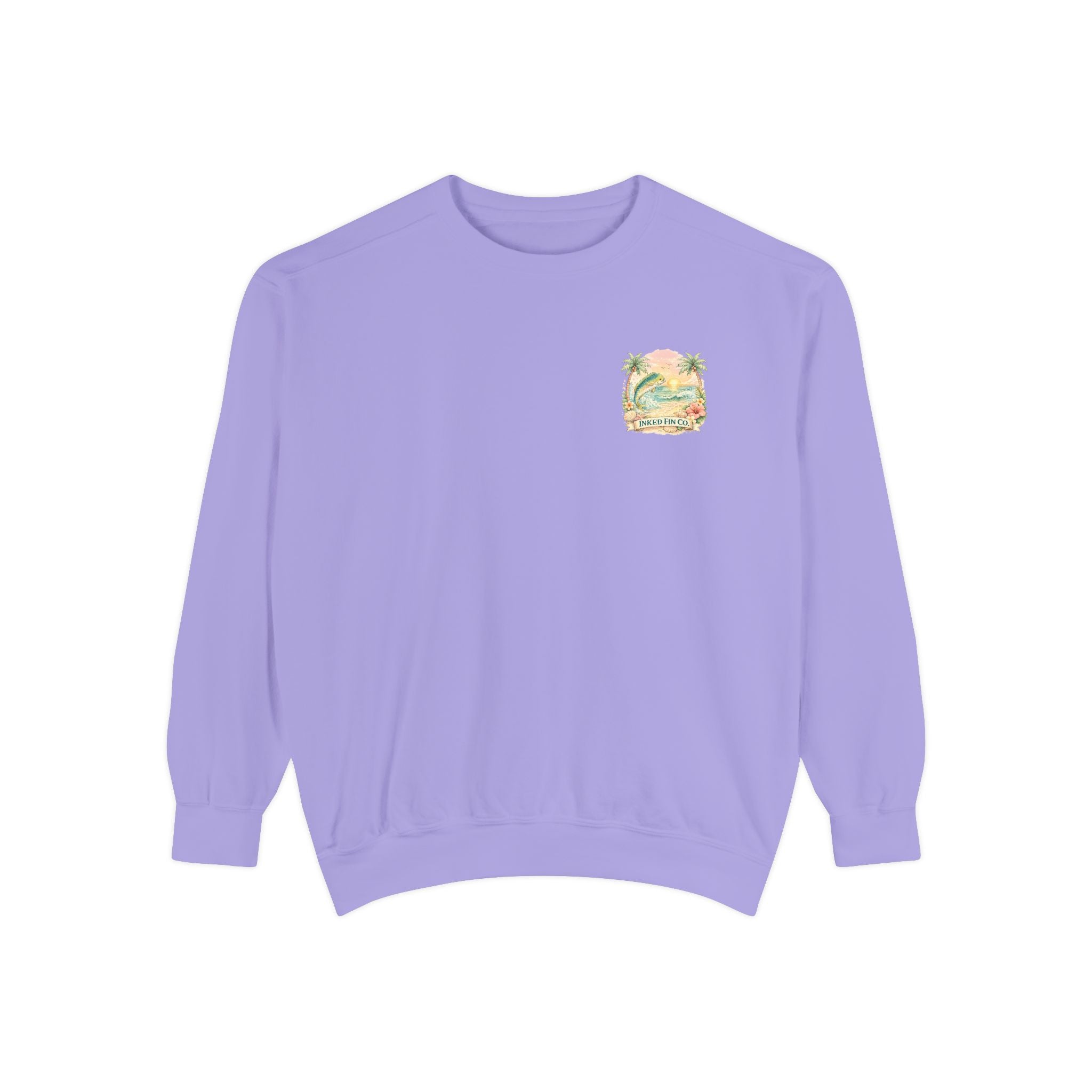 Tropical Mahi Sweatshirt — Sunset Palm Beach Crewneck