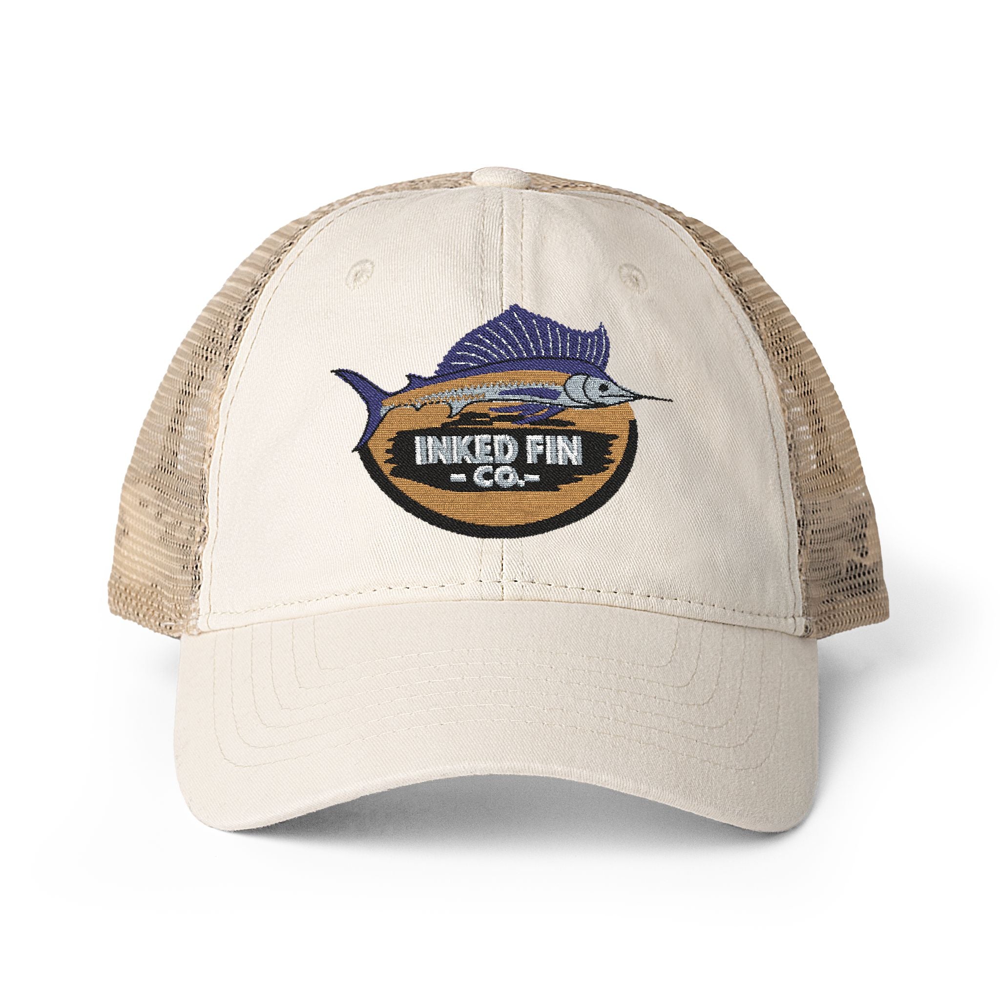 Women's Washed Mesh-Back Cap