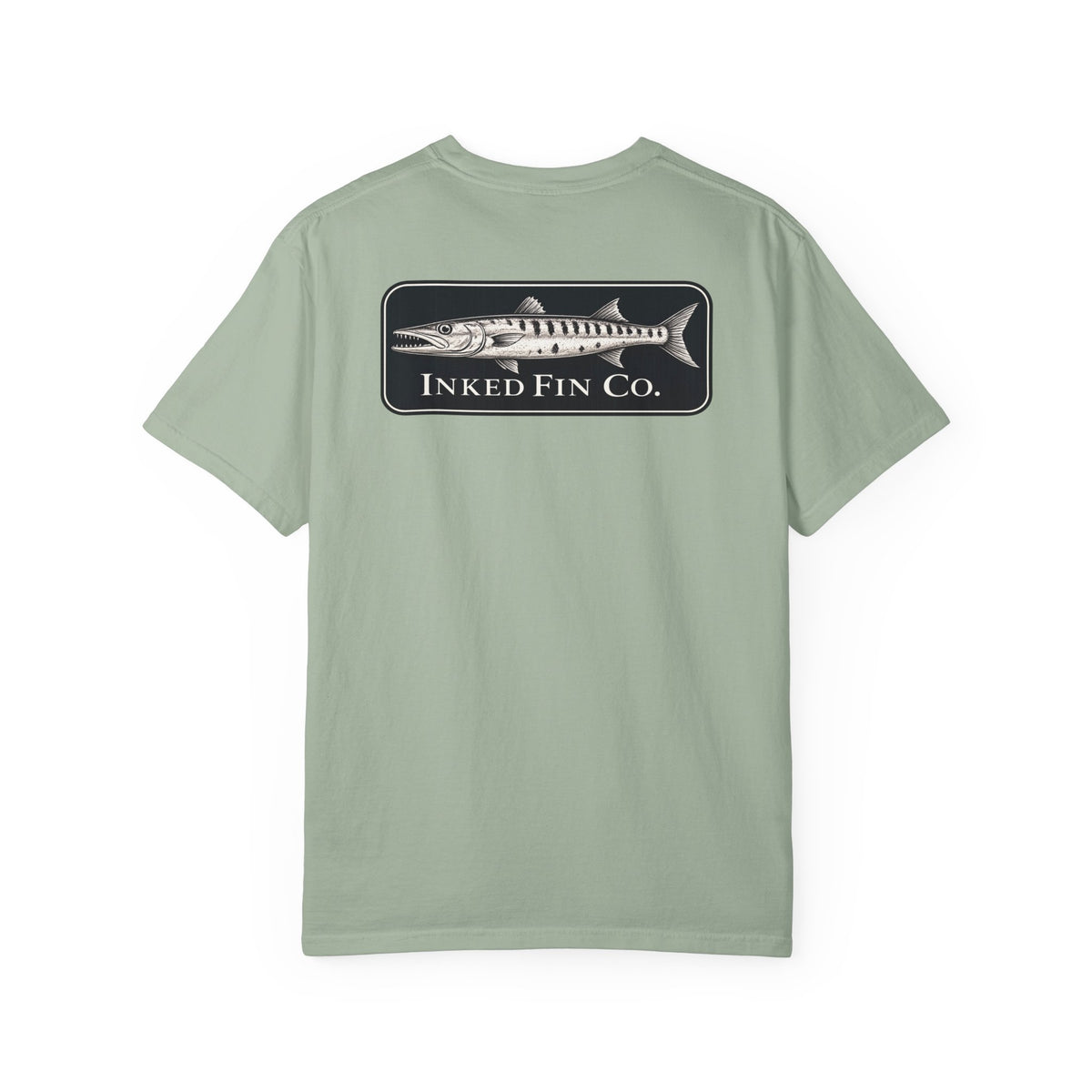 Barracuda Signature — Inked Fin Co. Graphic Crew Tee
