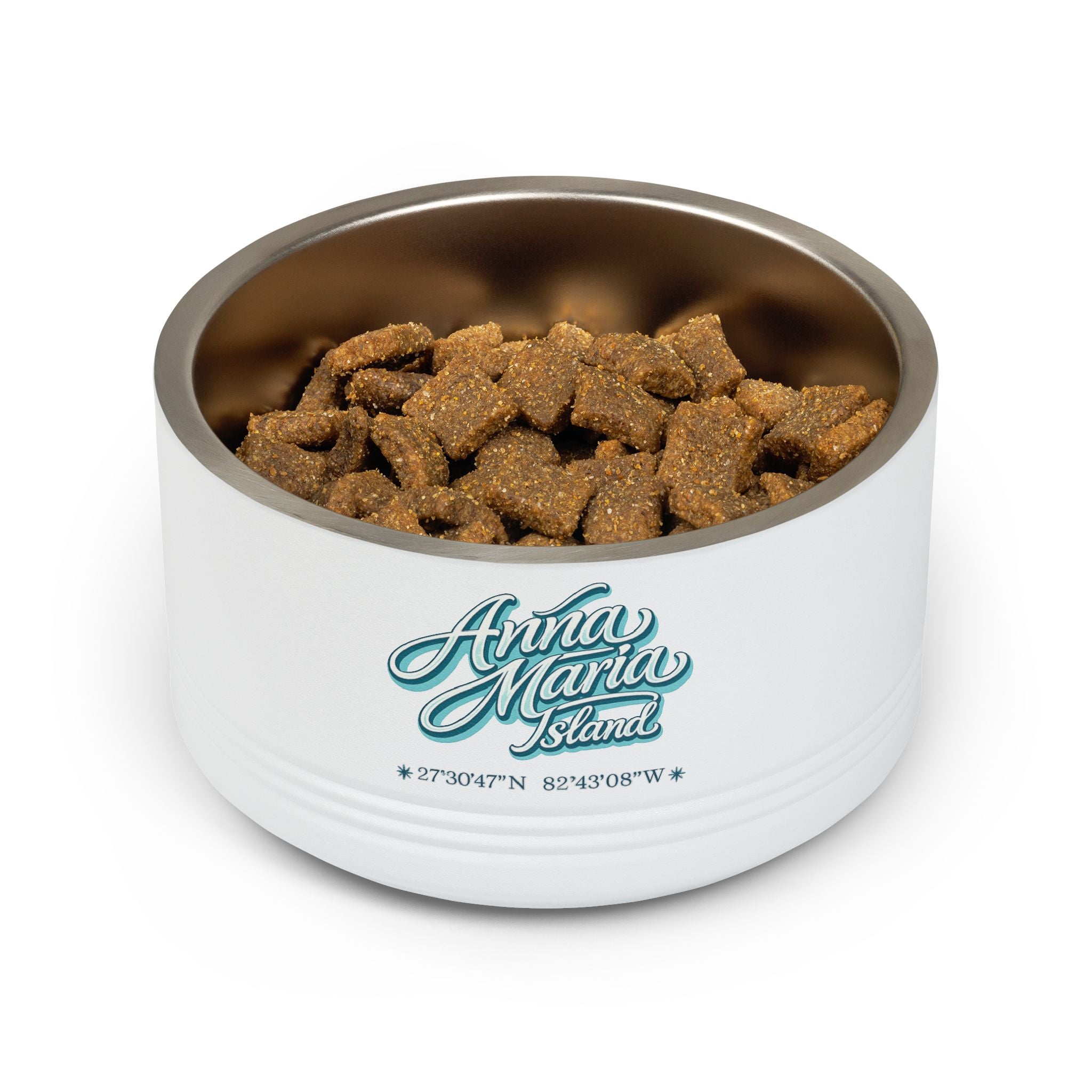Anna Maria Island - Stainless 18oz Pet Bowl