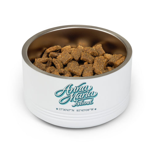 Anna Maria Island - Stainless 18oz Pet Bowl