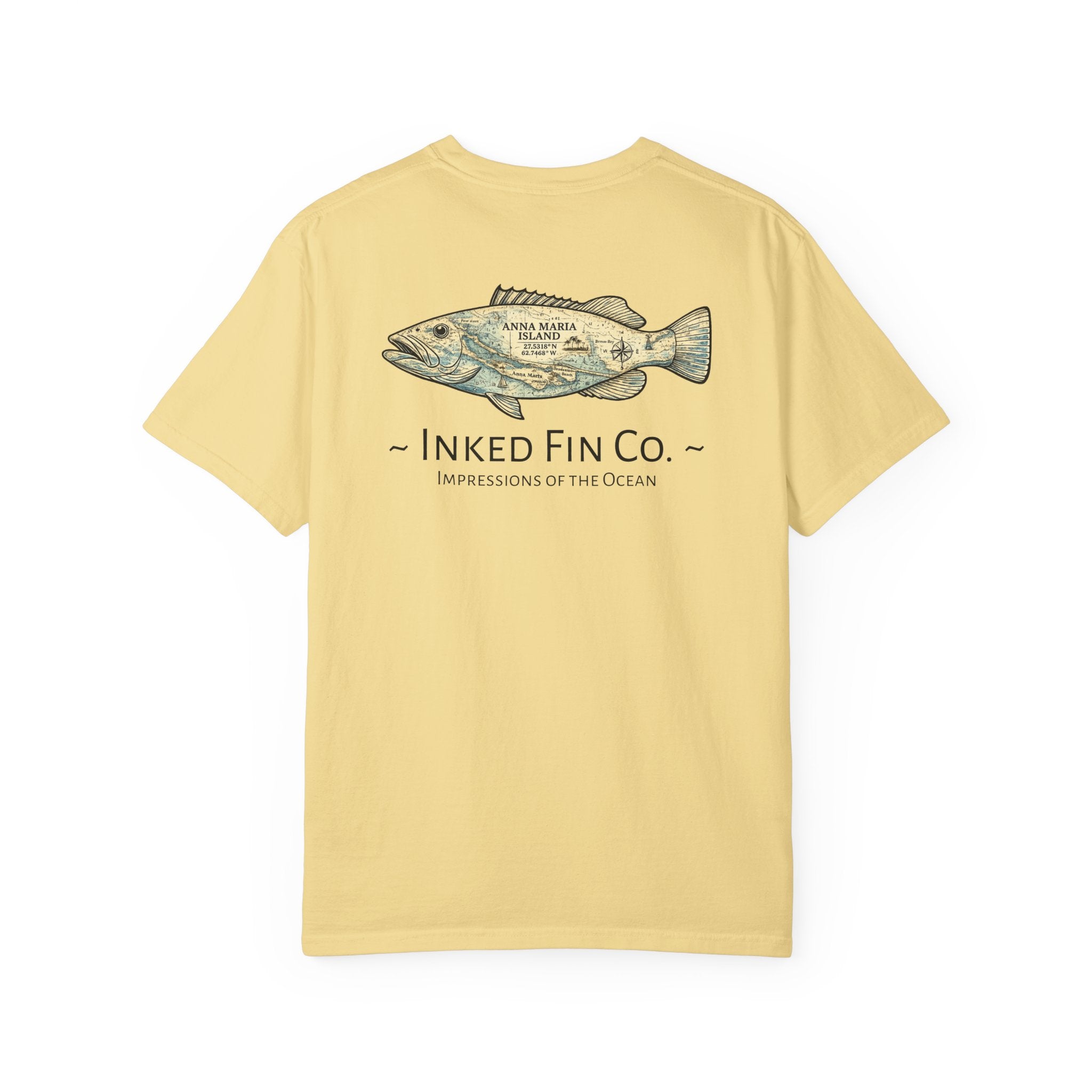 Chart Grouper — Inked Fin Co. Graphic Crew Tee