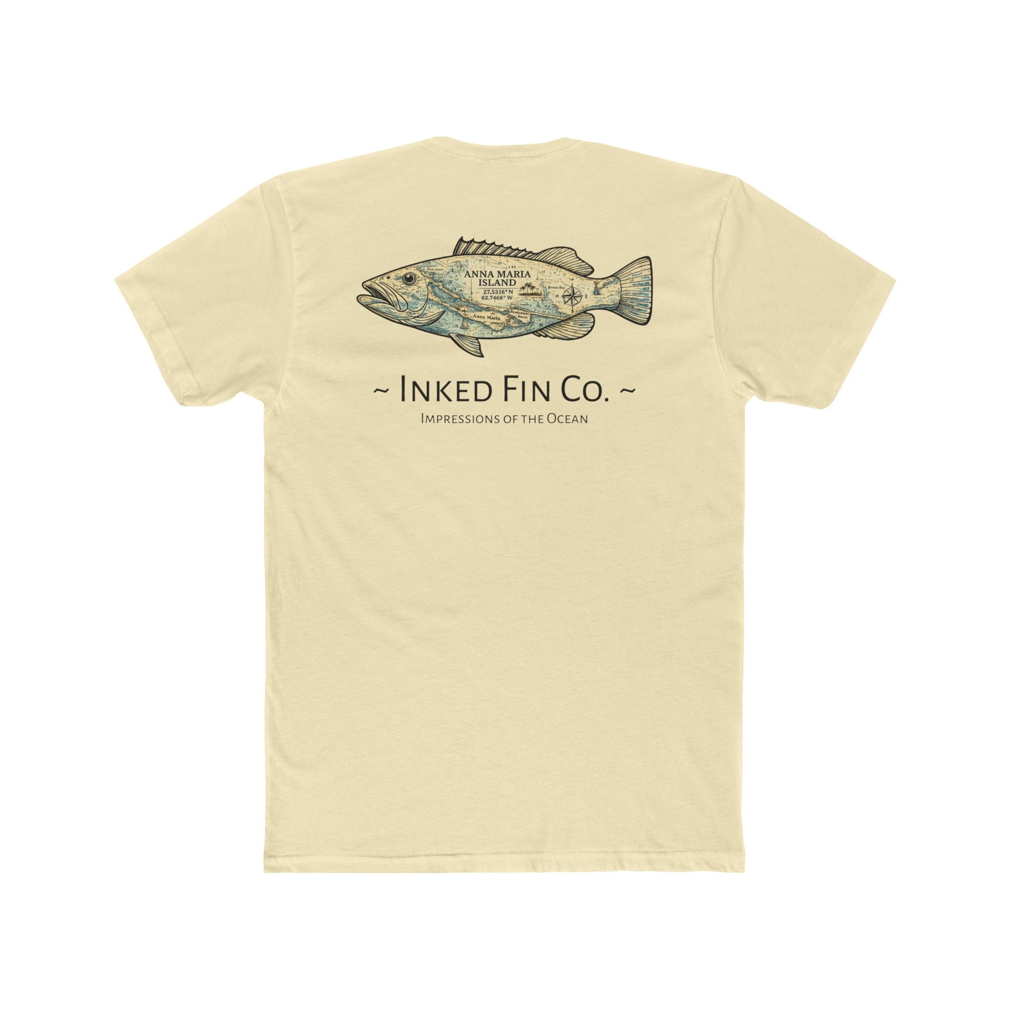 Chart Grouper — Inked Fin Co. Graphic Crew Tee