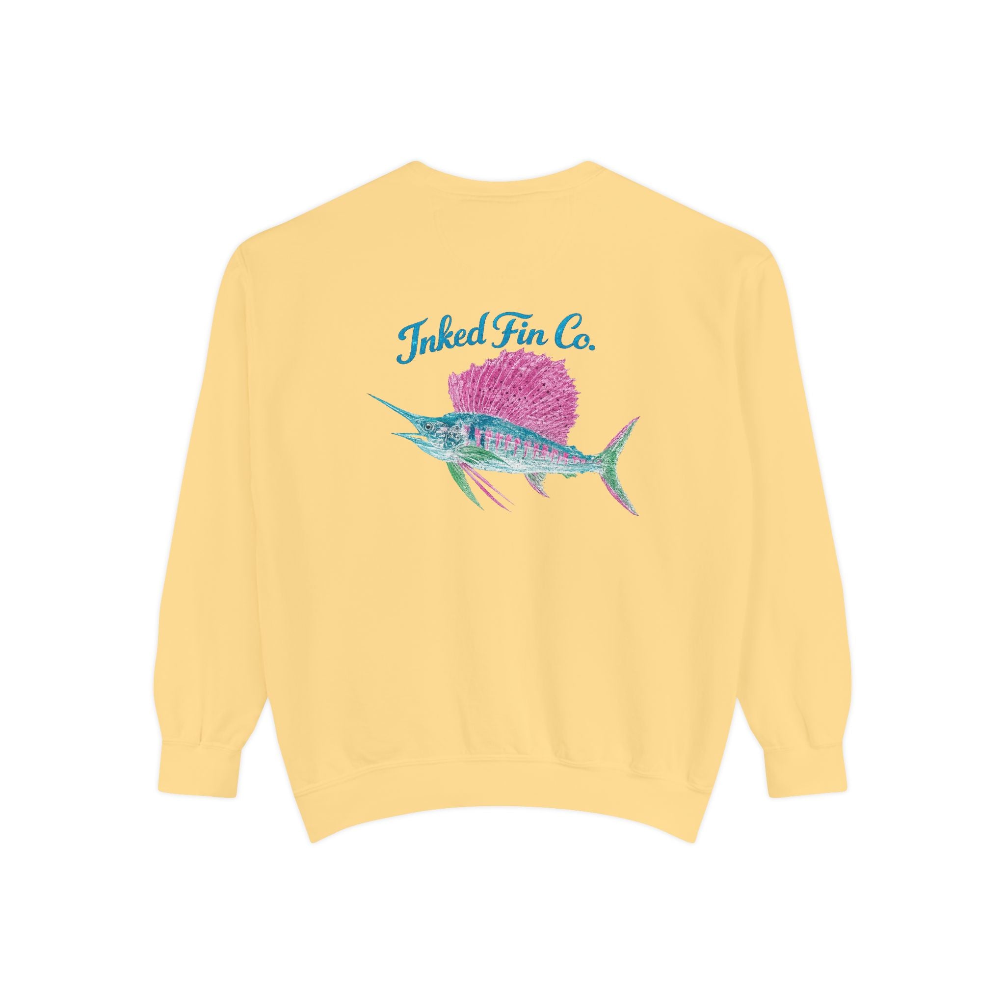 Tropical Sailfish Impressions Crewneck