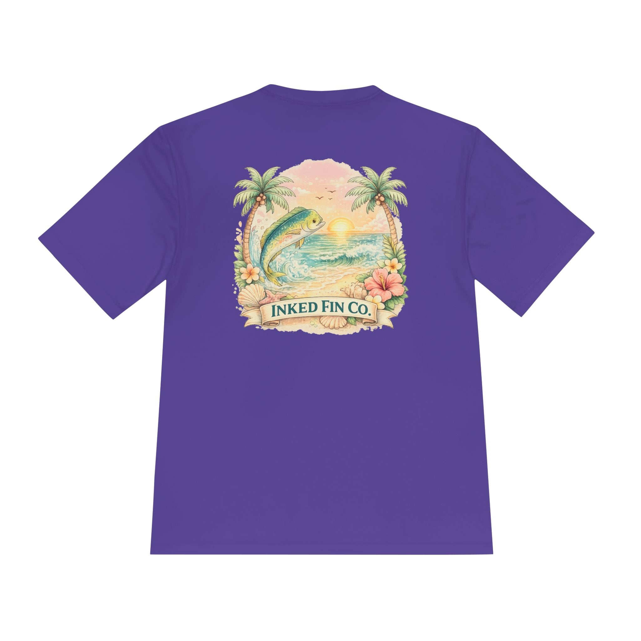 Tropical Break Performance Tee (Multiple Colors)