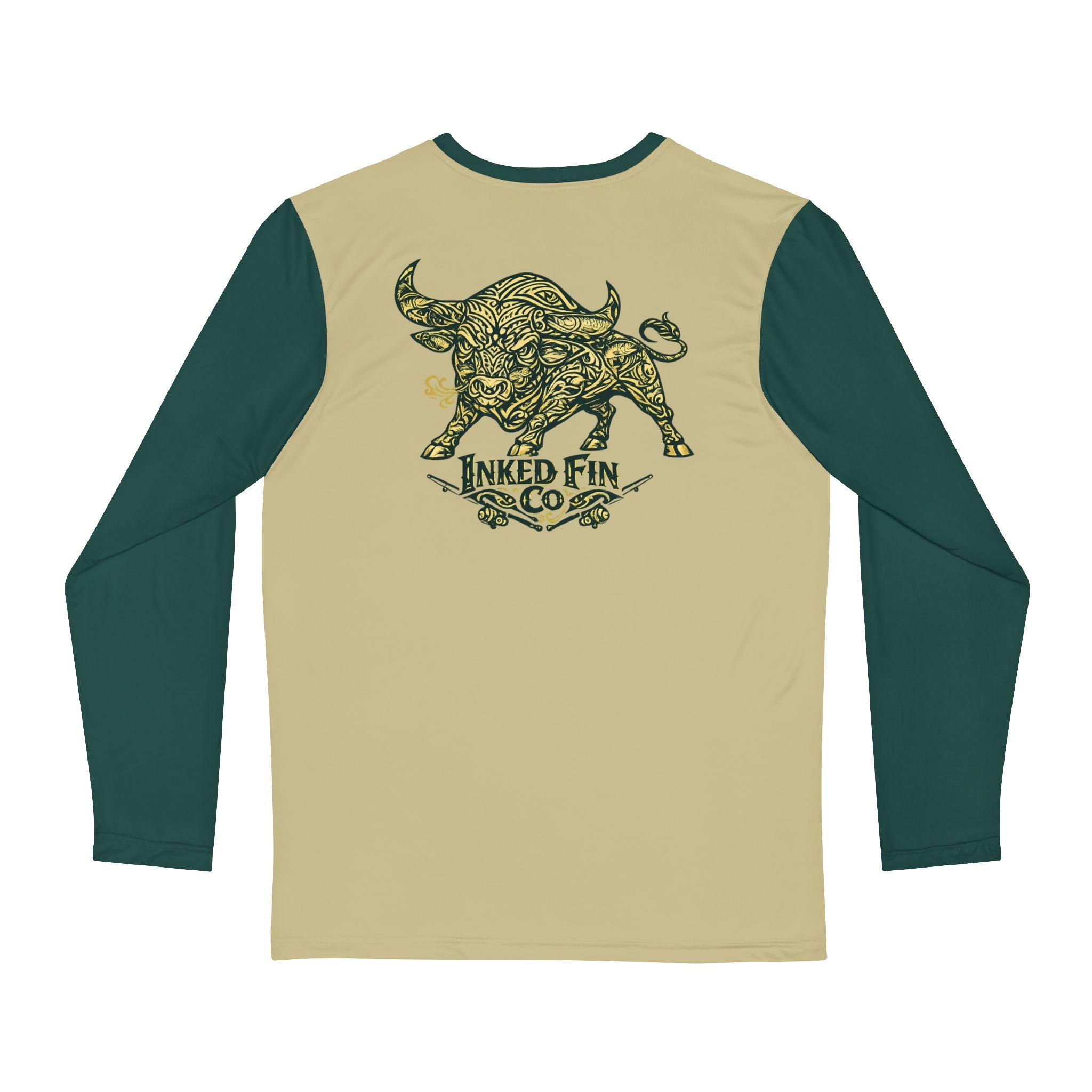 Coastal Tribal - Emerald Charge Long Sleeve with Green Sleeves