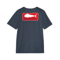 Coastal Red Mahi Badge Signature Performance T-Shirt