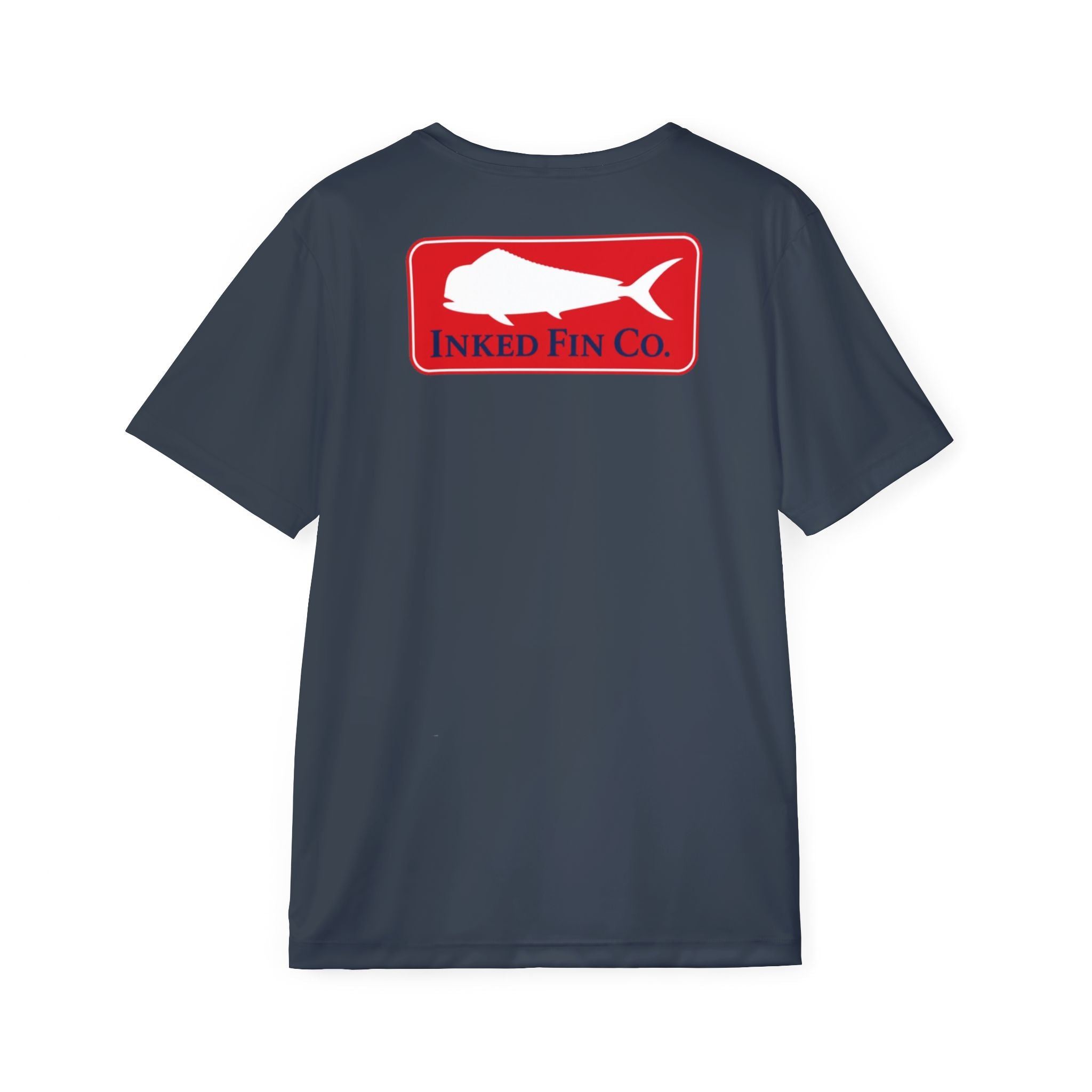 Coastal Red Mahi Badge Signature Performance T-Shirt