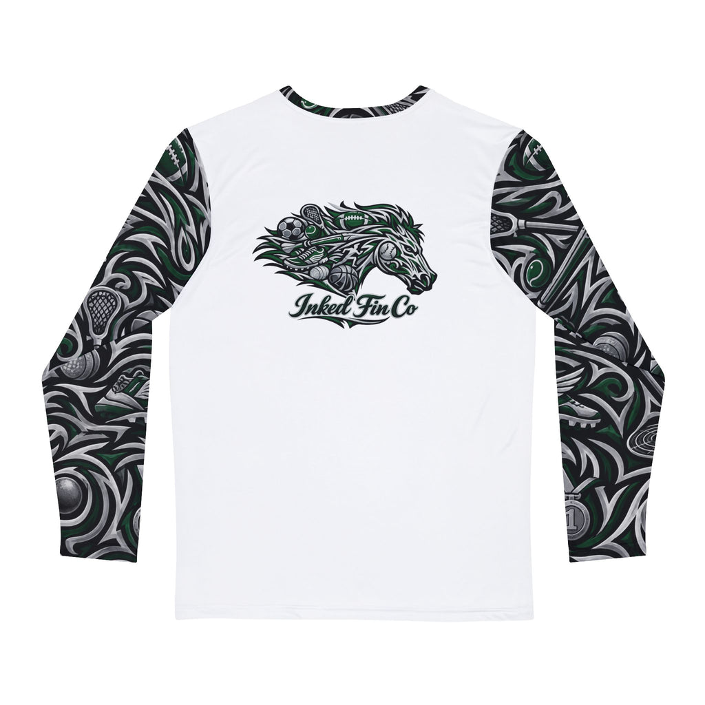 Coastal Tribal – Emerald Mustang Long Sleeve