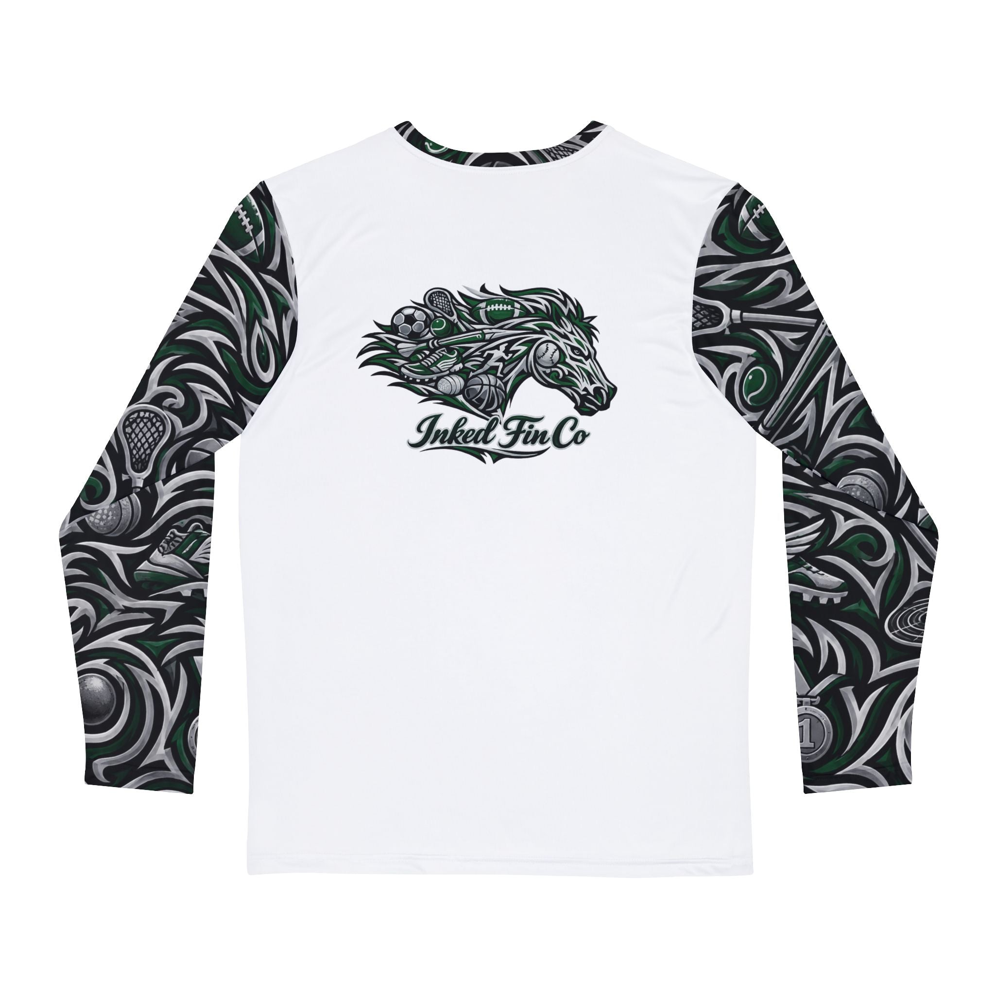 Coastal Tribal – Emerald Mustang Long Sleeve