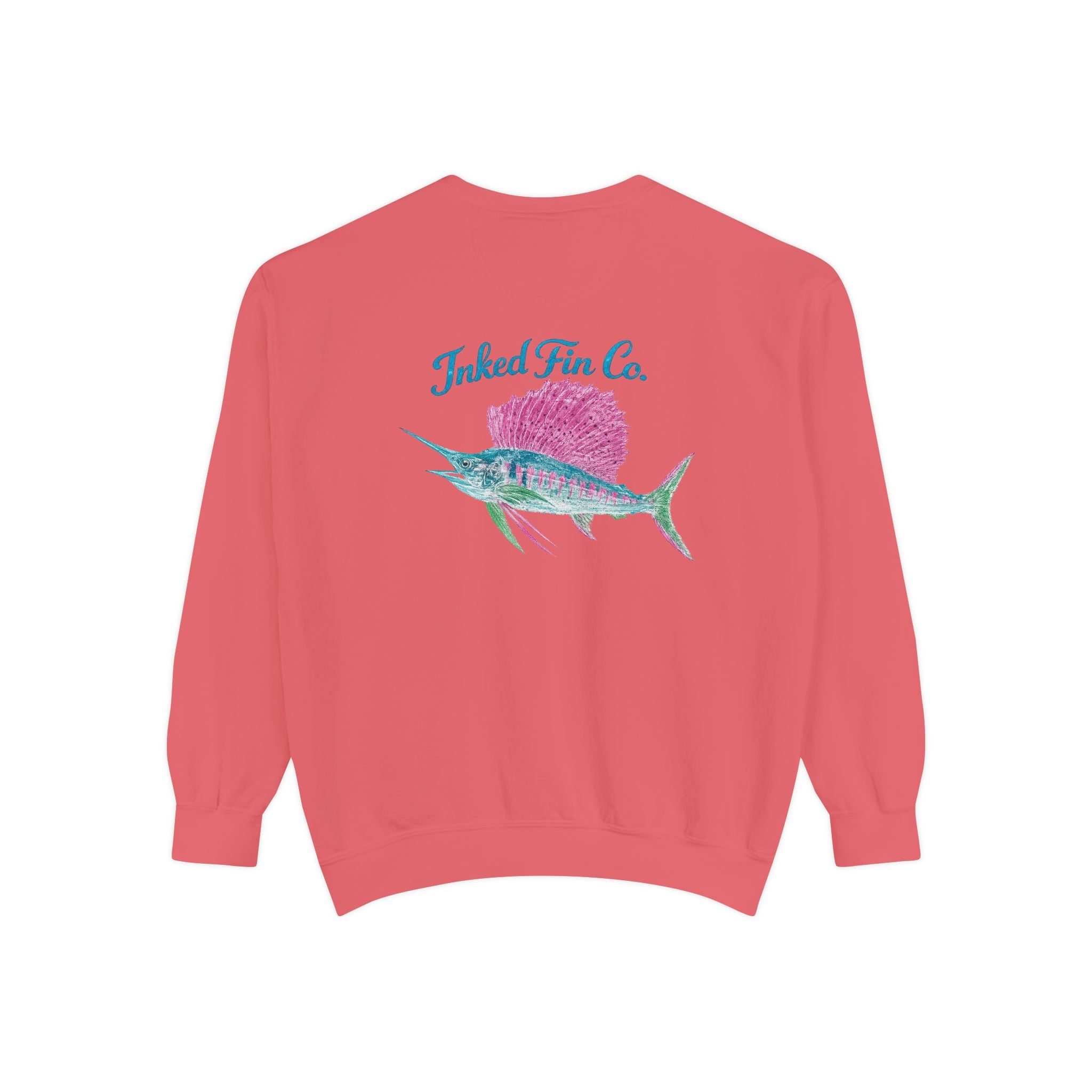 Tropical Sailfish Impressions Crewneck