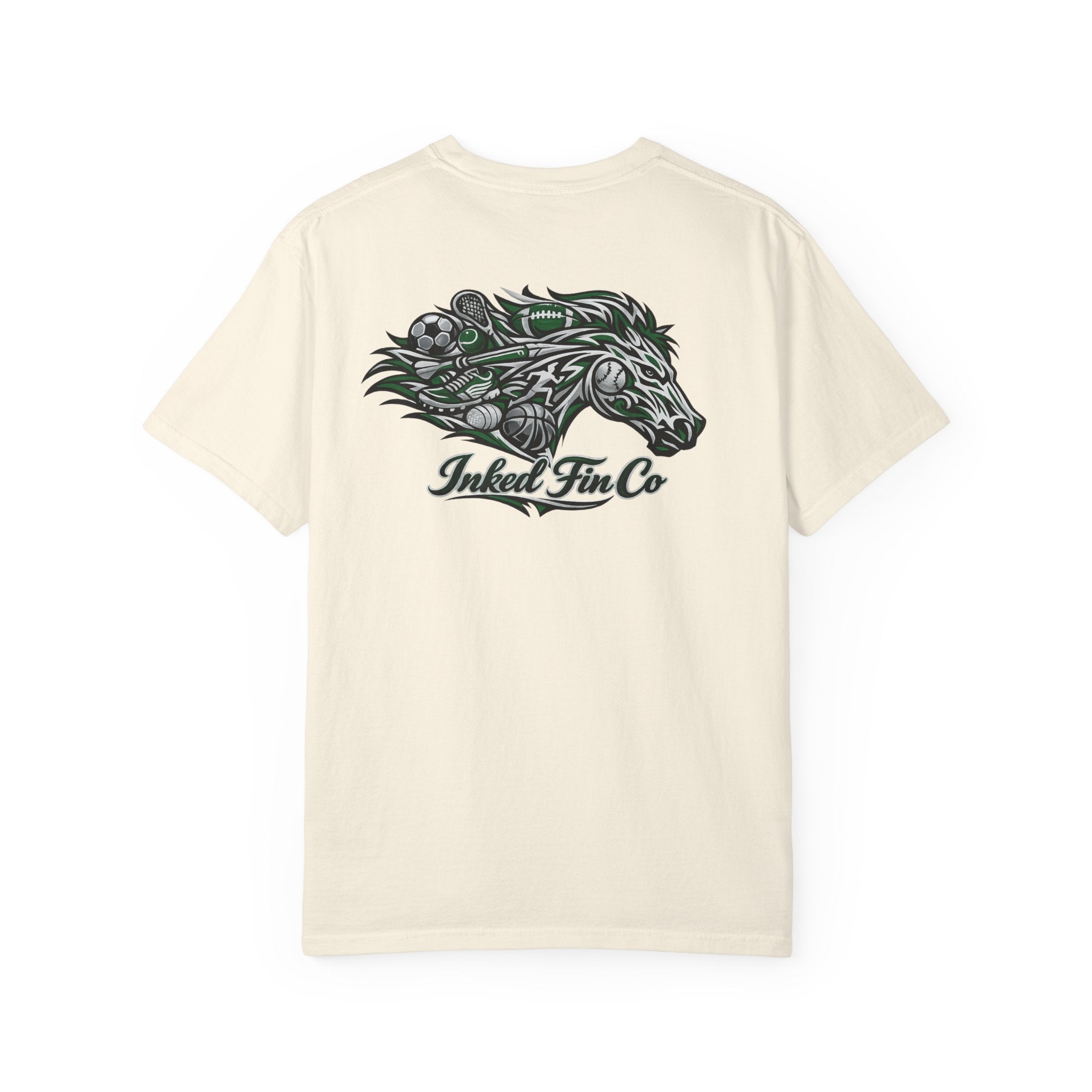 Coastal Tribal – Emerald Mustang Short Sleeve