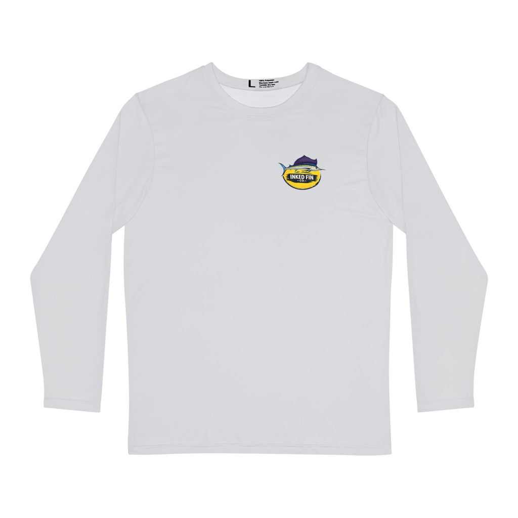 Mahi Gyotaku-Inspired Performance Long Sleeve