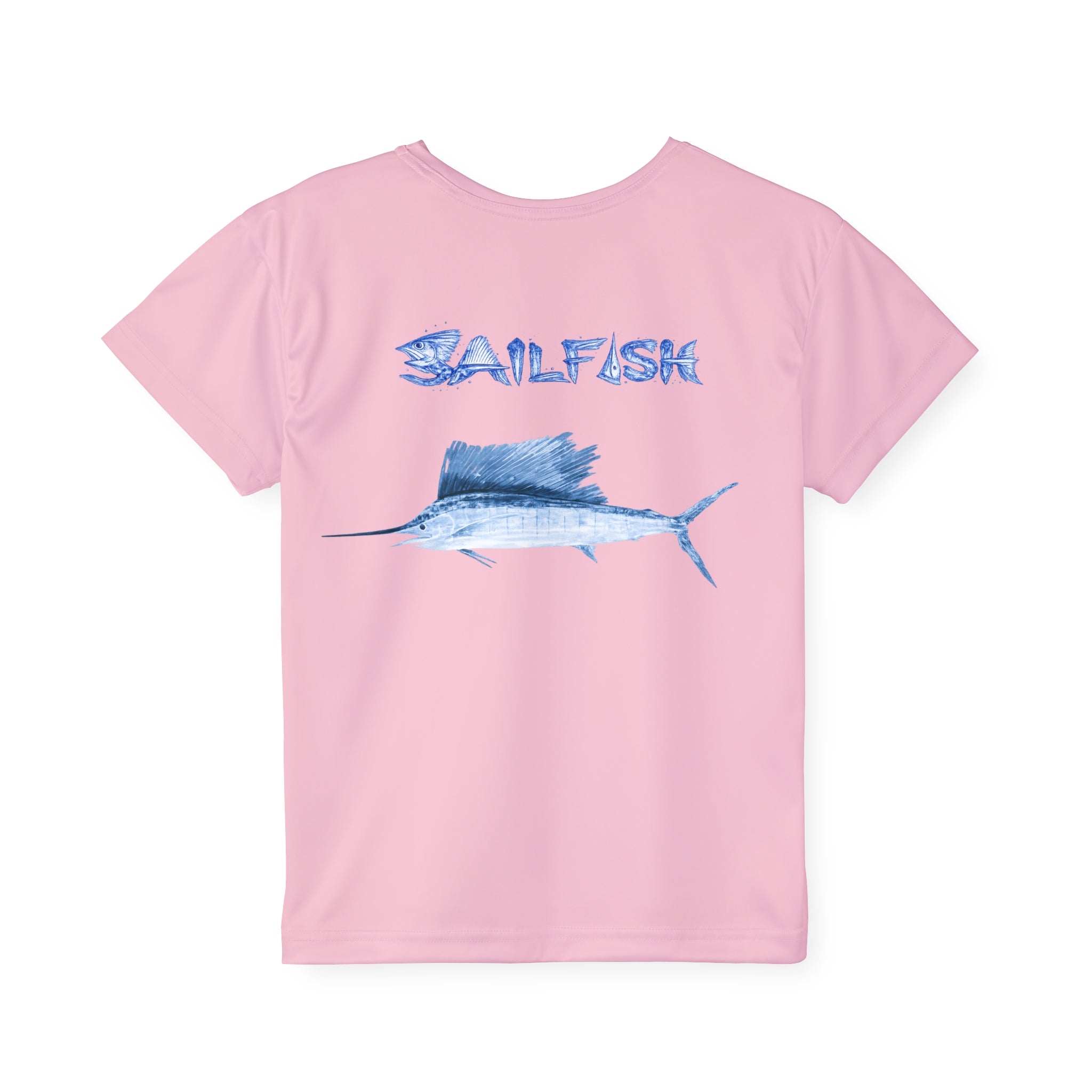 Sailfish Gyotaku Coastal Performance Tee