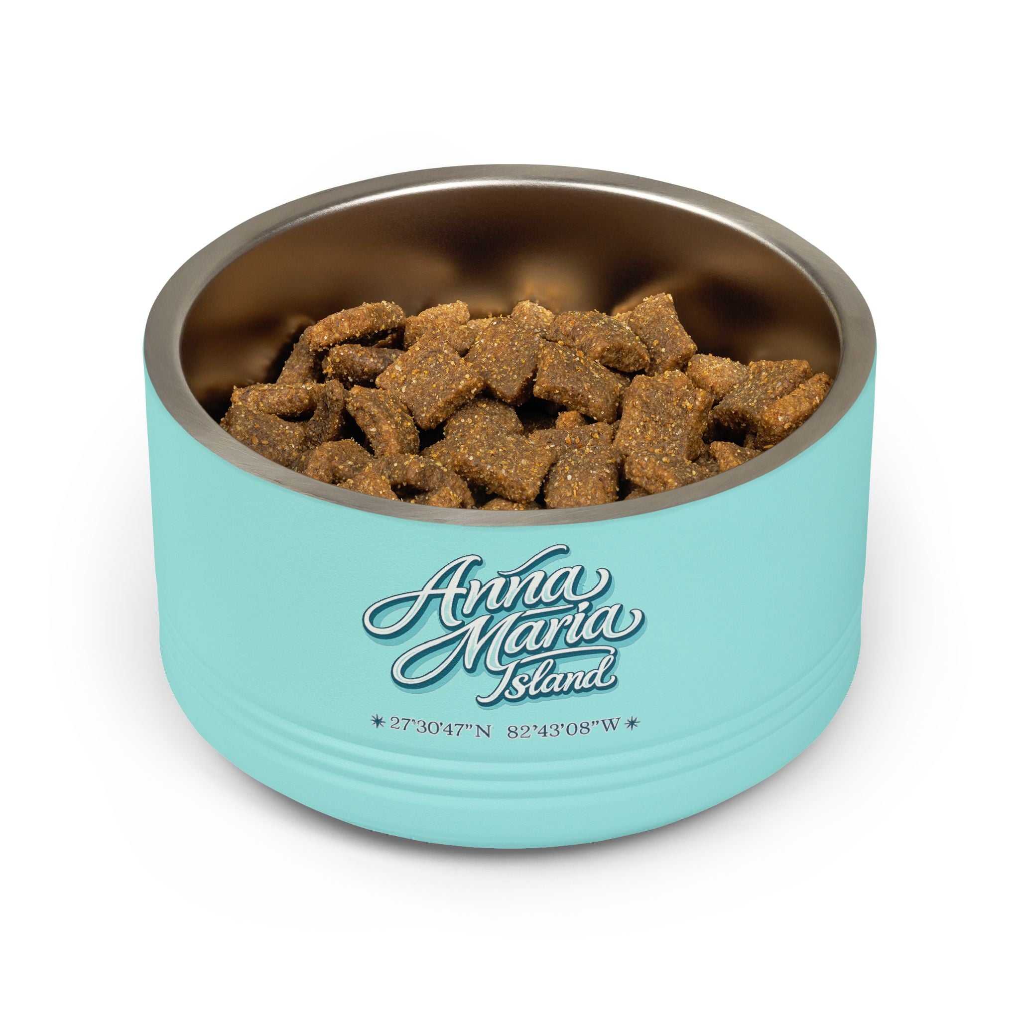 Anna Maria Island - Stainless 18oz Pet Bowl